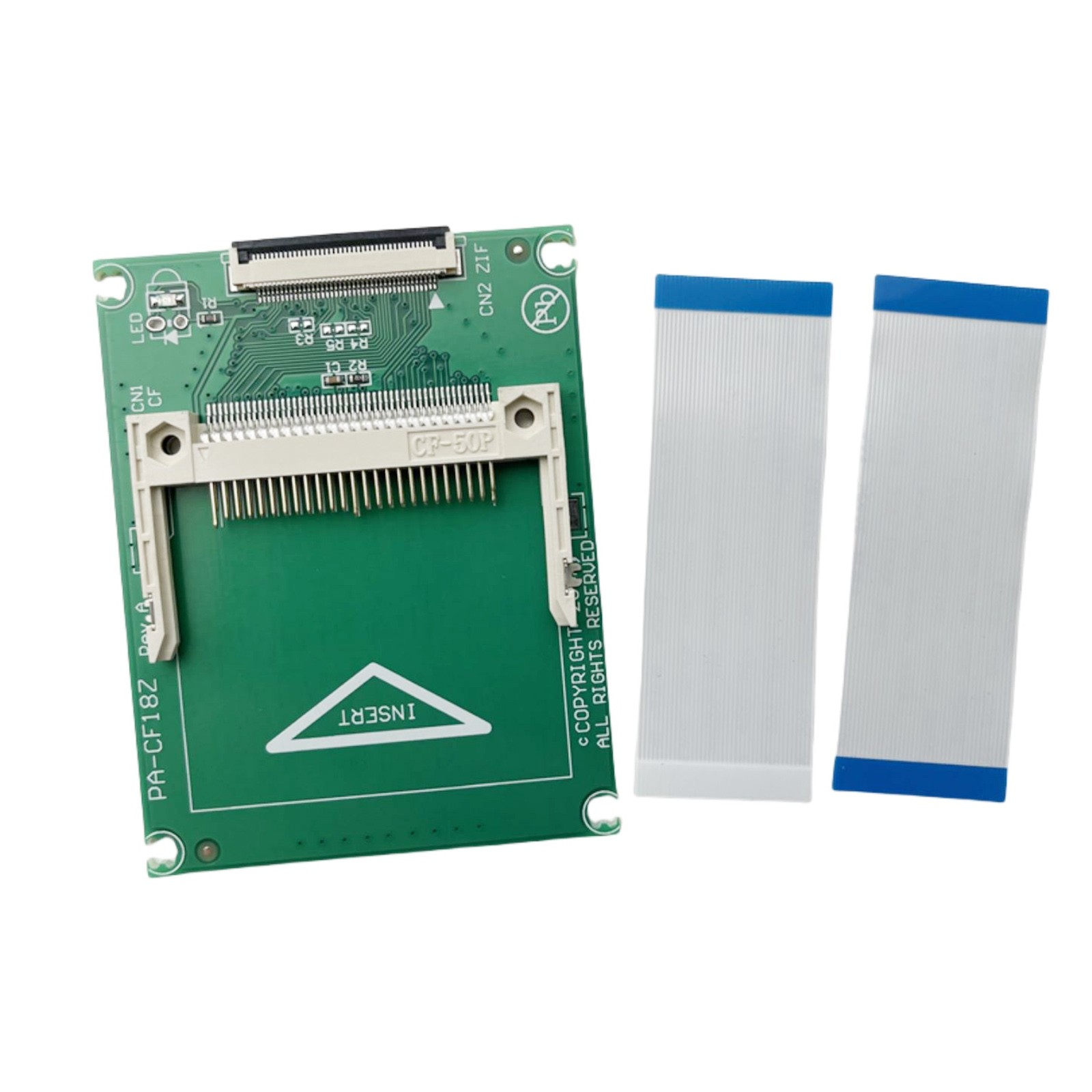 1PCS CF Compact Flash Memory Card to 1.8" ZIF 40PIN CE HDD Adapter Converter