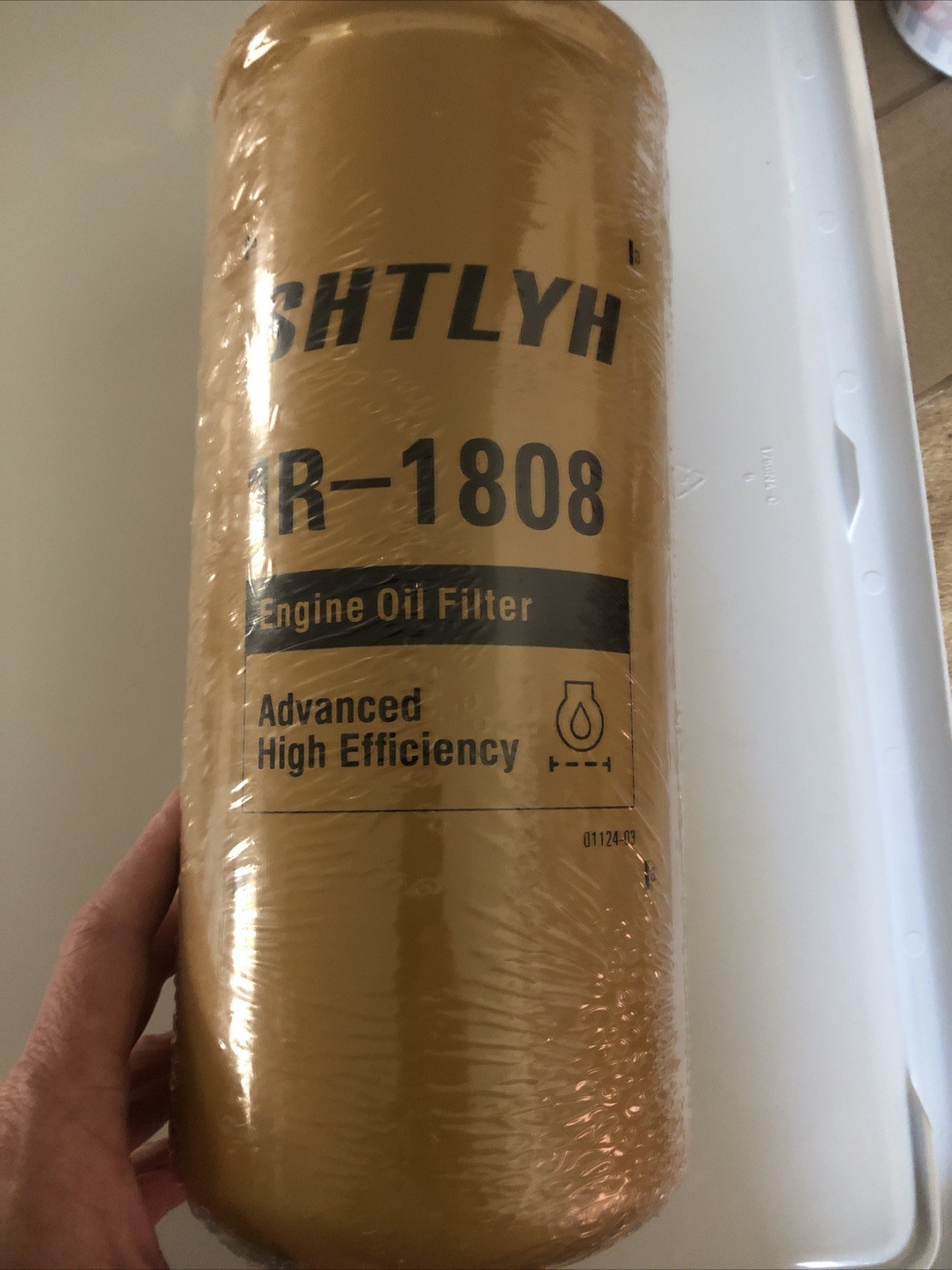 1R-1808, Engine Oil Filter, Shtlyh, Compatible with Caterpillar
