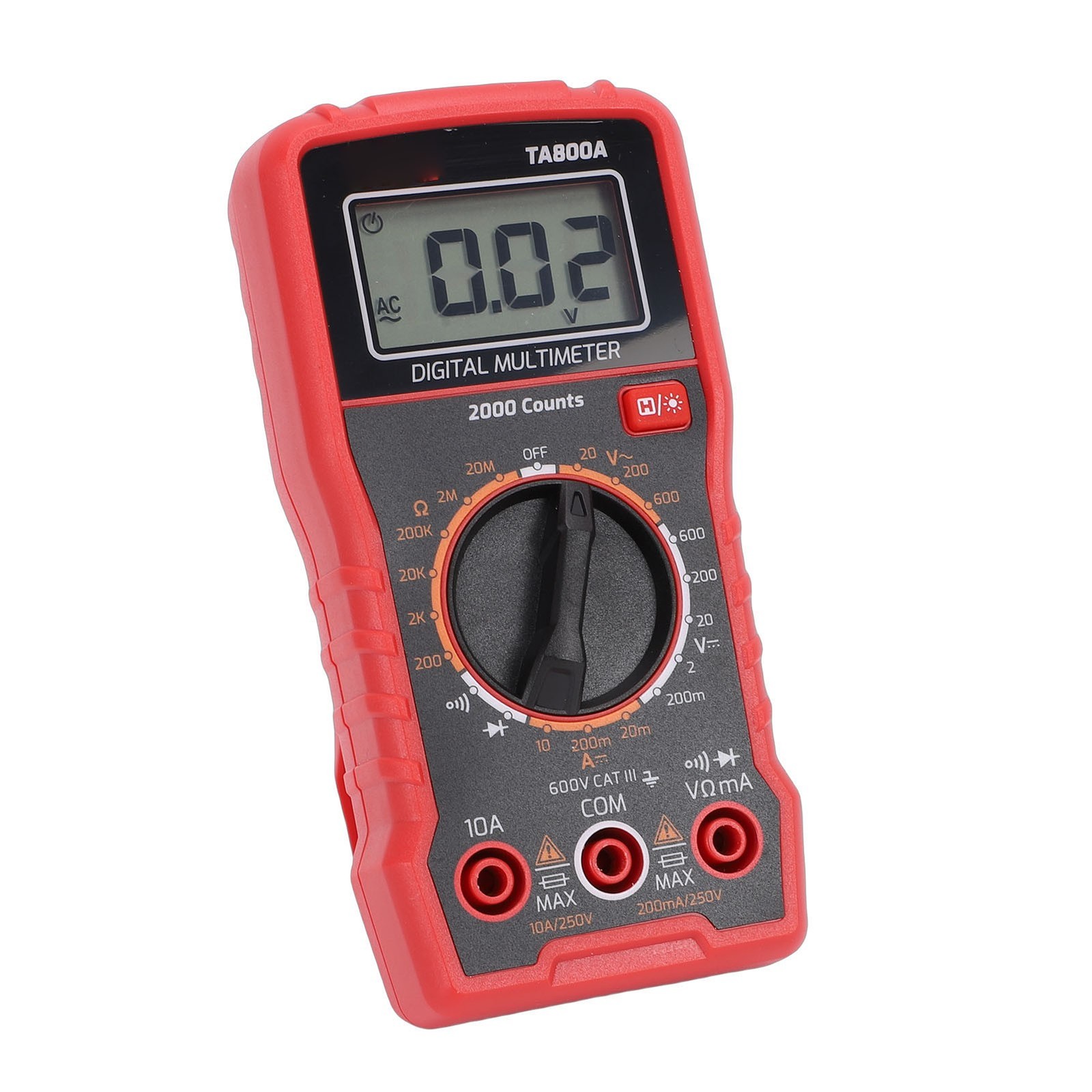 TA800A Digital Multimeter with True for rms and NCV Detection for Professional