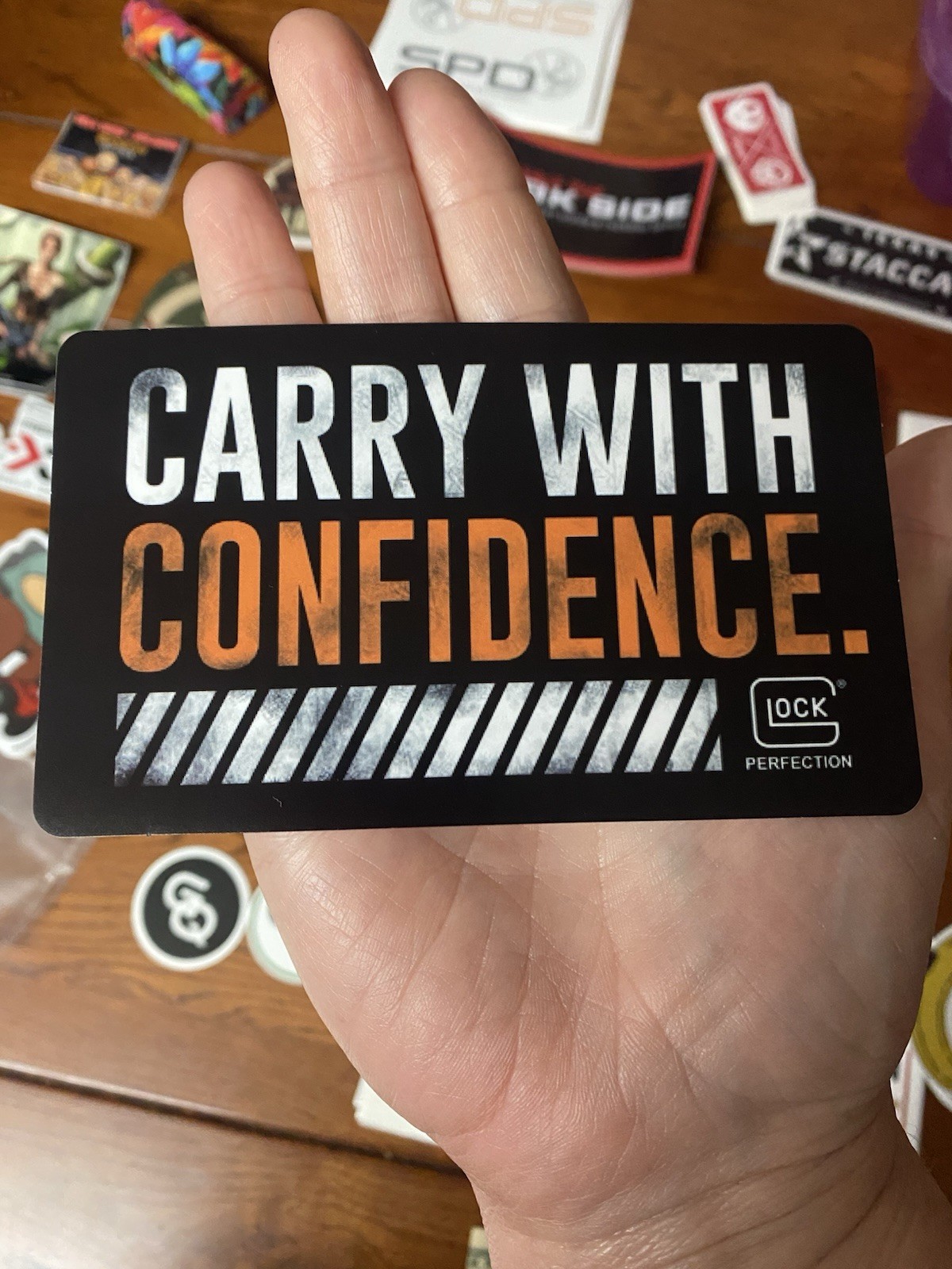NEW 2025 NRA Atlanta Georgia GLOCK Tactical Decal Military Police Handguns Guns