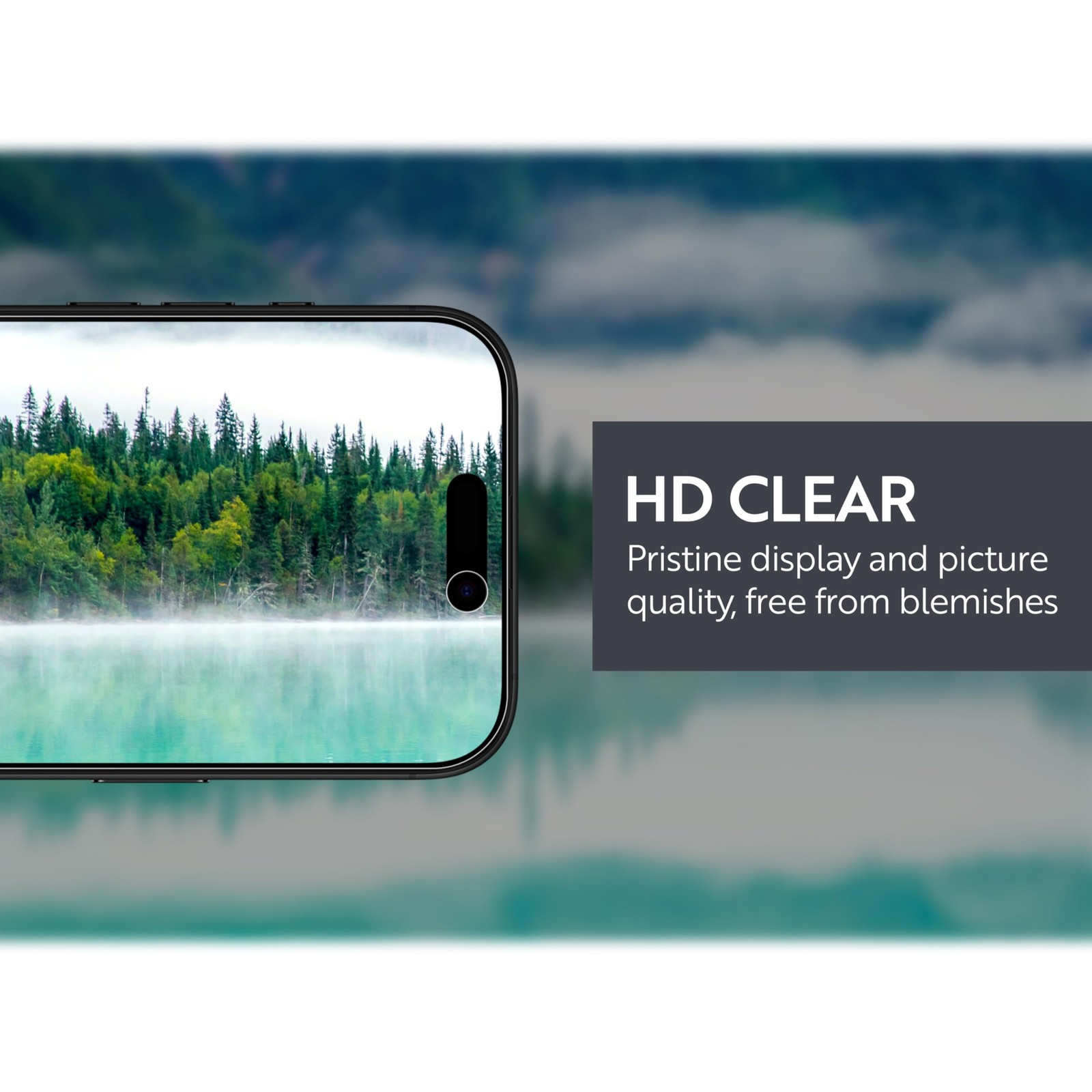 MilitaryShield HD Clear Film Screen Protector for 16 Pro Max 2 Pack