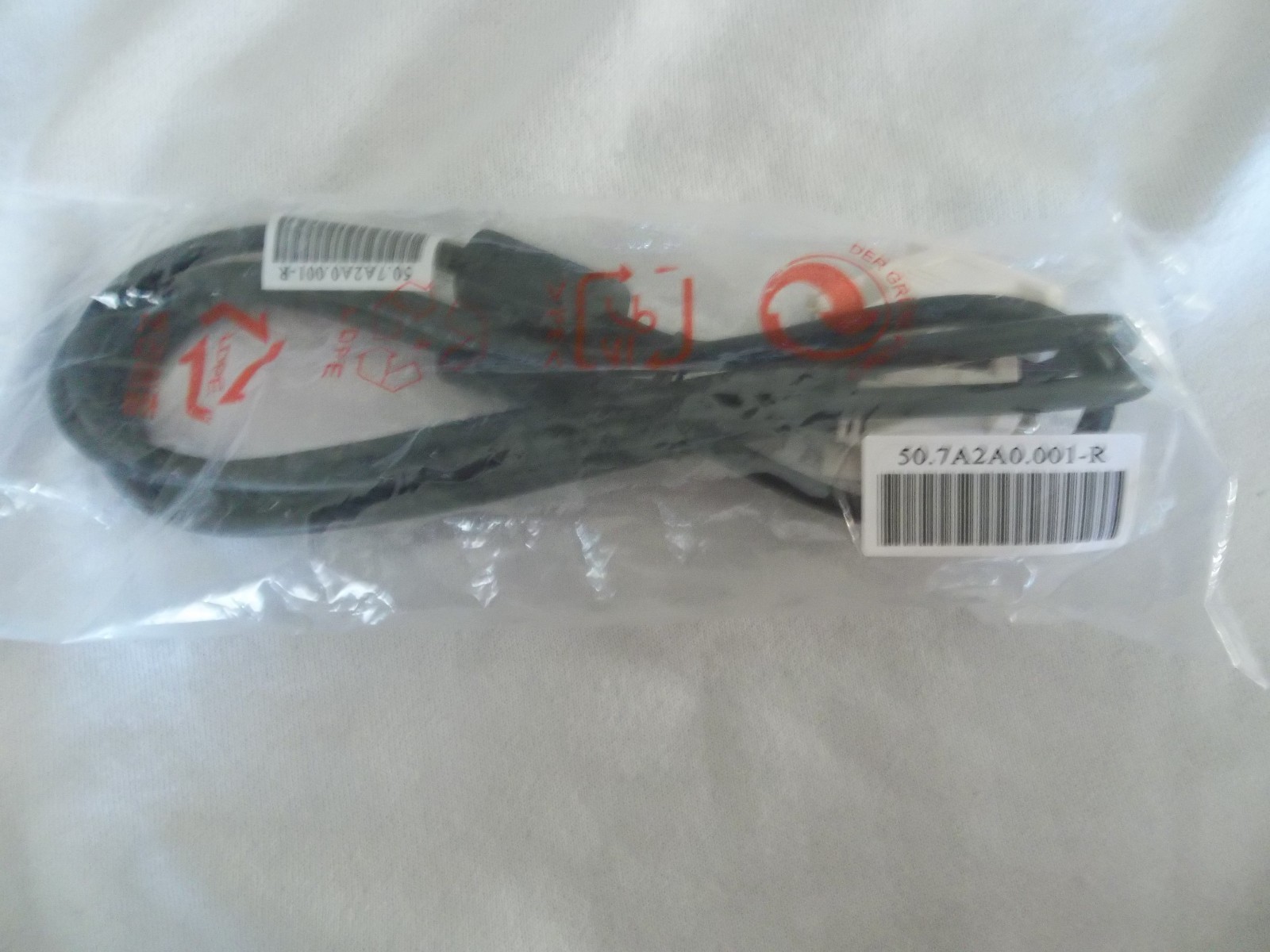 DELL 18 PIN DVI-D DIGITAL MONITOR CABLE 6ft 18-PIN DVI 50.7A2A0.001-R Black 6'