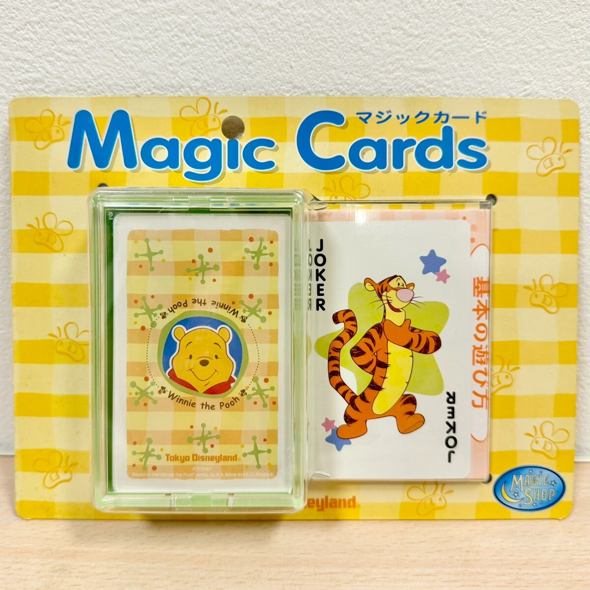 Tenyo  Tokyo Disneyland Magic Cards  Winnie the Pooh Playing Cards  Trick  Japan