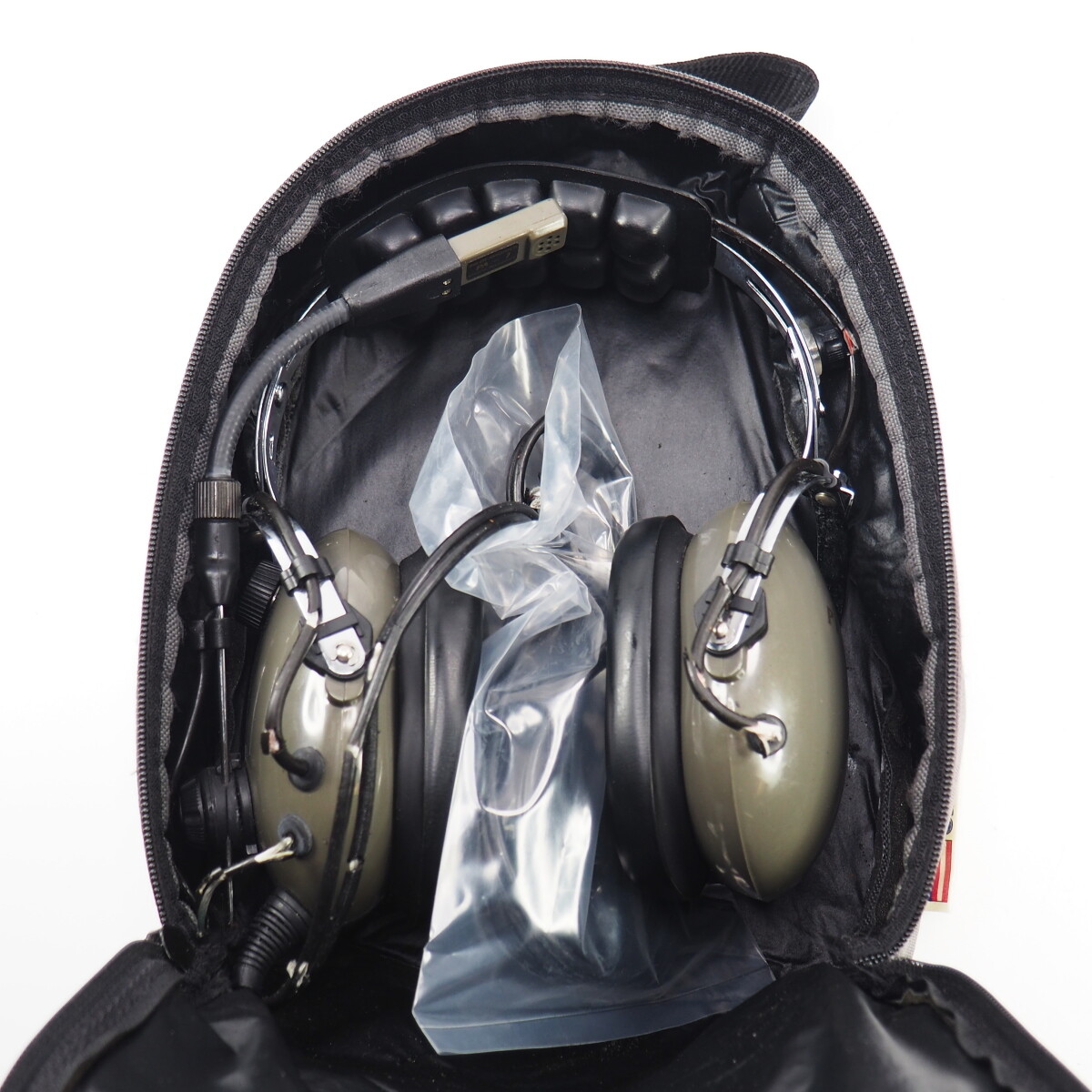 Vintage Pilot Avionics Pilot PA11-40 Headset with Microphone