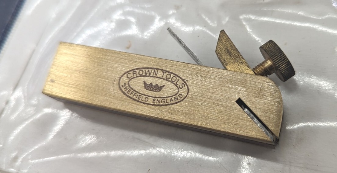 CROWN 3" Miniature BULLNOSE HAND PLANE SHEFFIELD ENGLAND