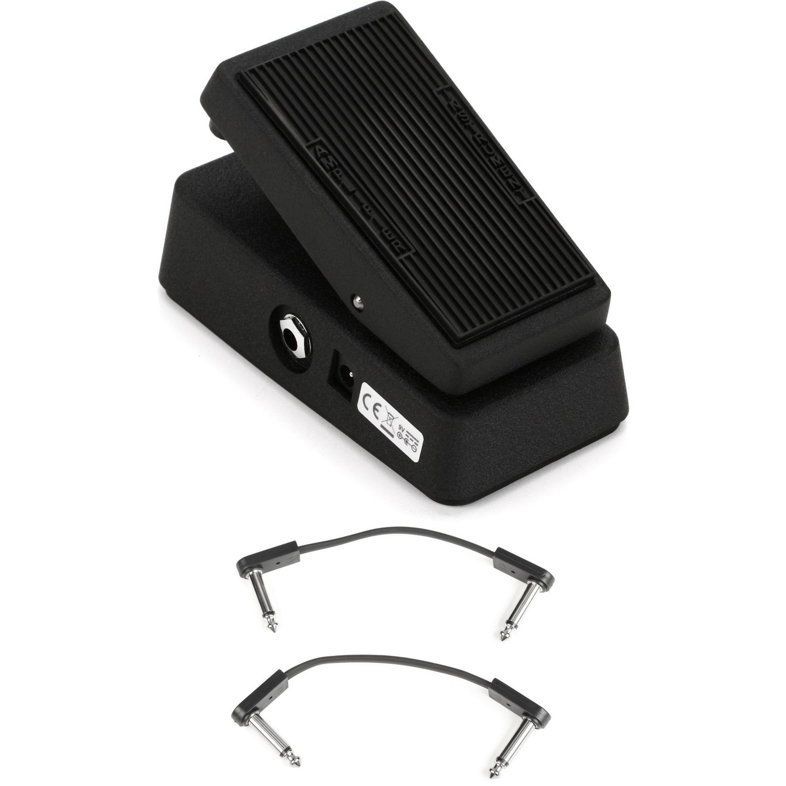 Dunlop CBM95 Cry Baby Mini Wah Pedal with EBS Patch Cables