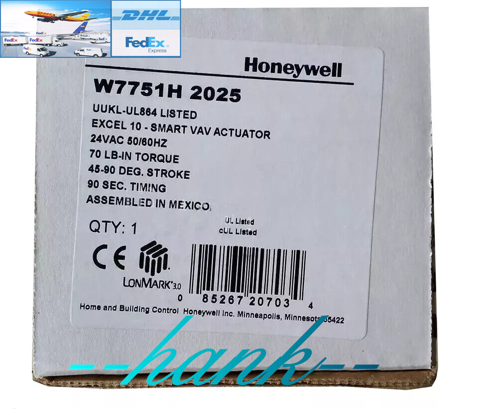 W7751H 2025 New Sealed Honeywell Smart VAV Actuator W7751H2025 W7751H 2025