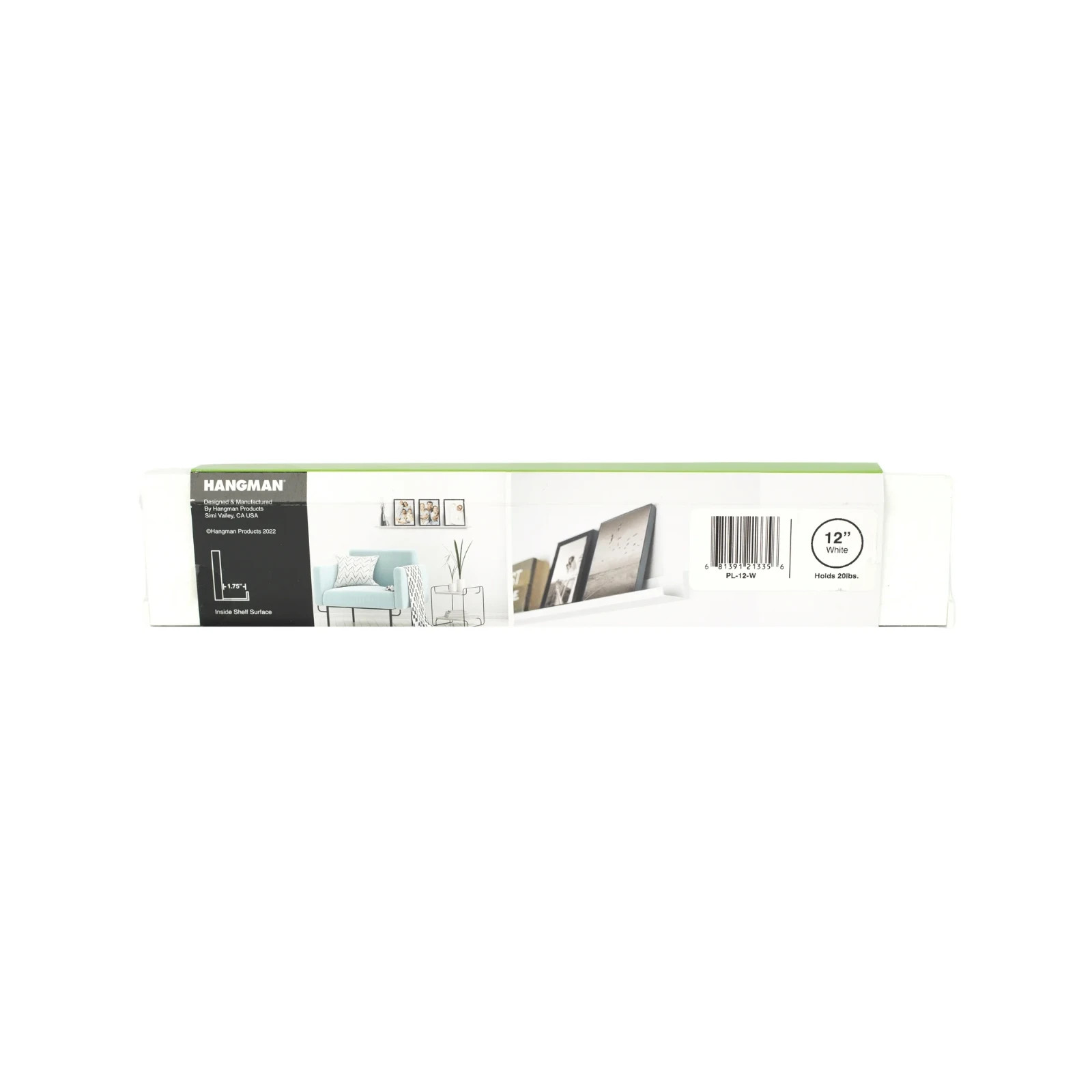 Hangman White Ledge 12"