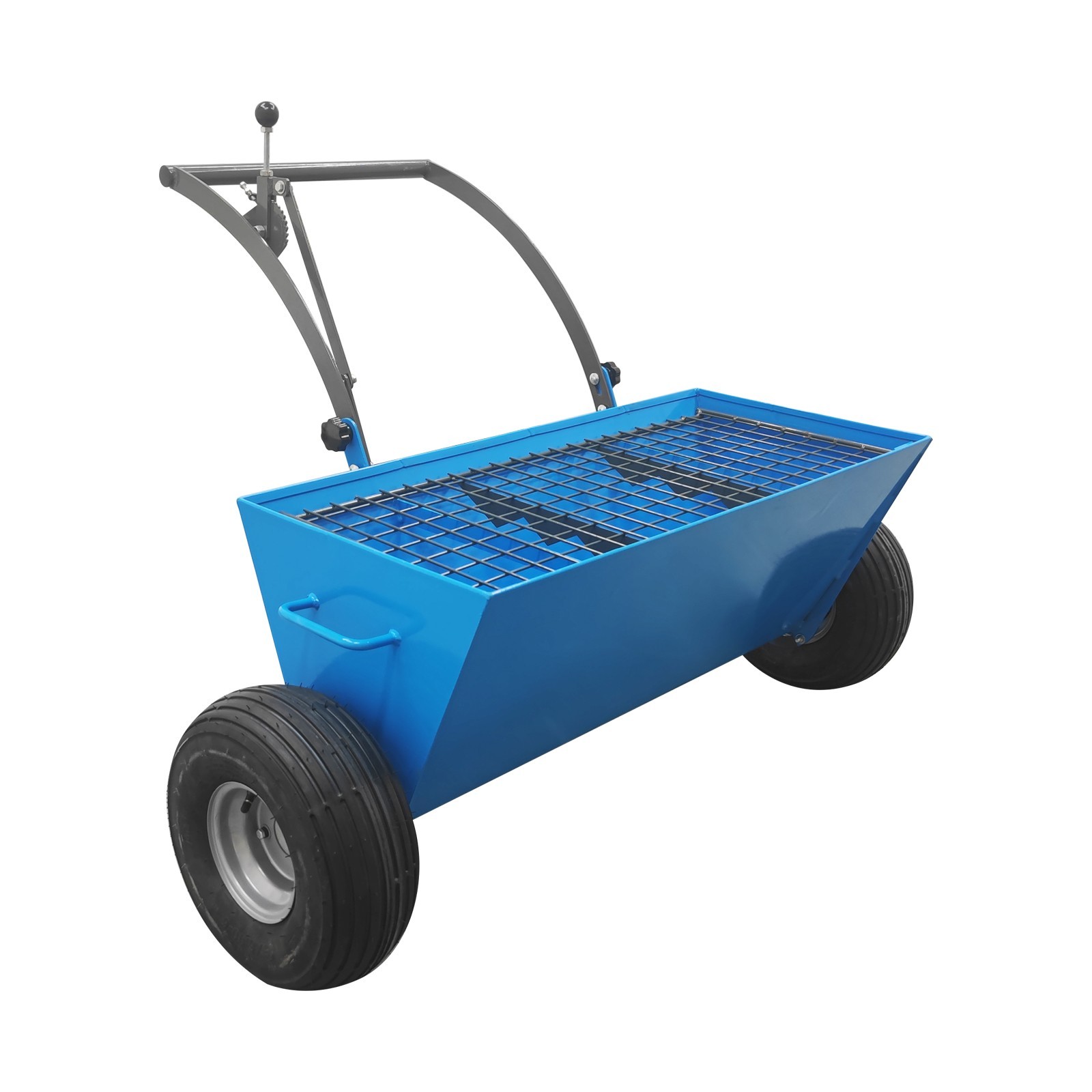 Hand-pushed Corundum Spreader with Large-Capacity Hopper for Floor Construction