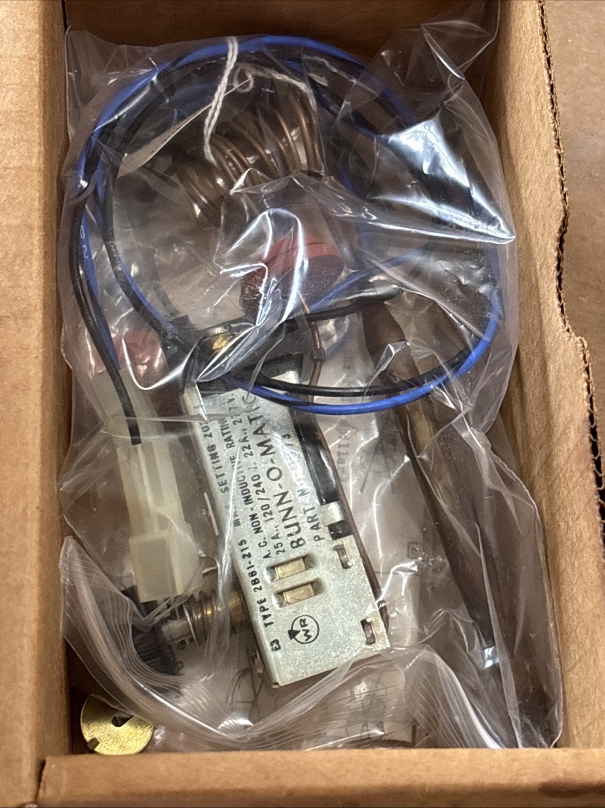 Bunn O Matic 1073 Thermostat Assembly