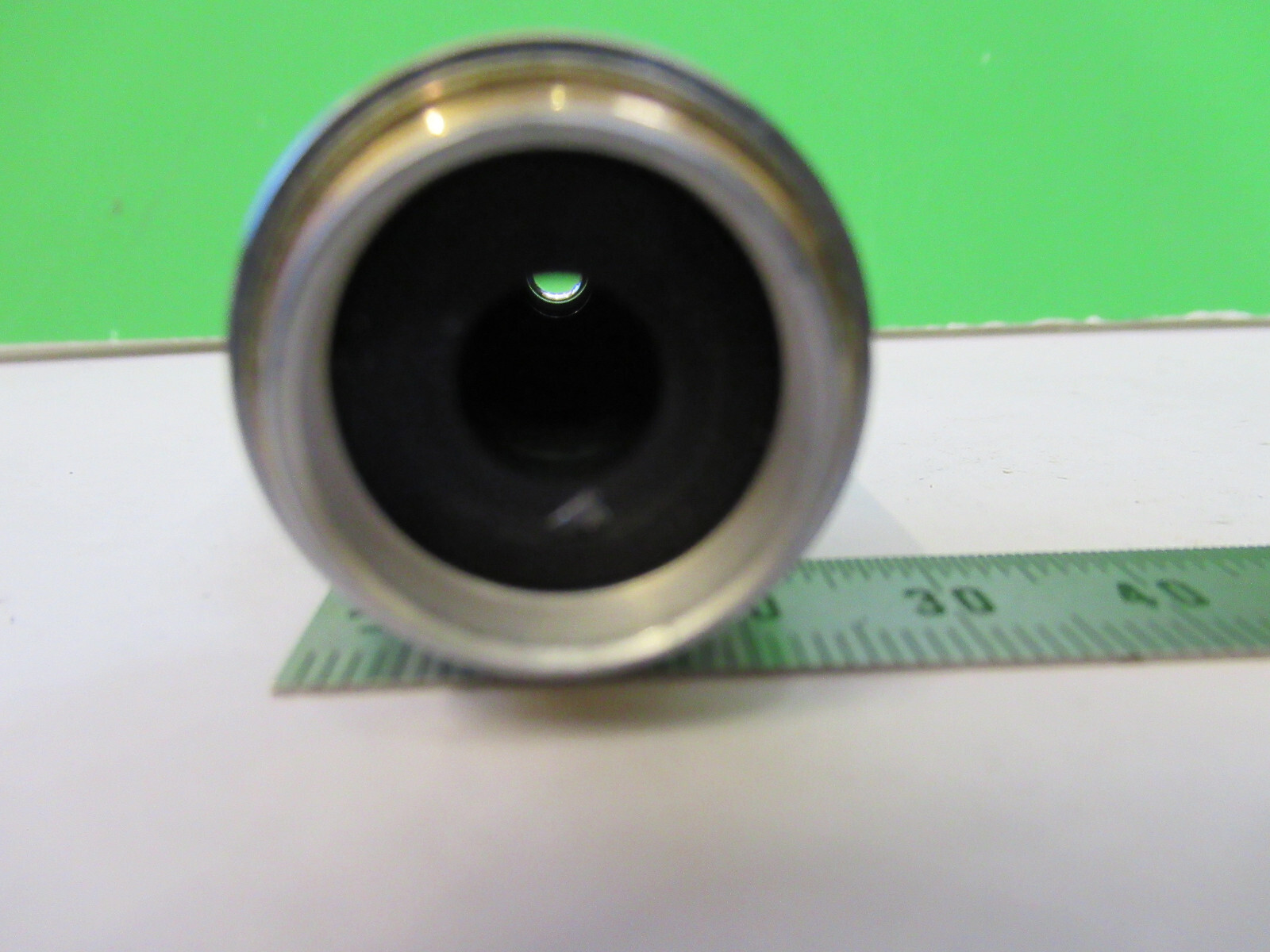 LEITZ wetzlar GERMANY OBJECTIVE MICROSCOPE PART 100X /160 AS PICTURED X2-A-37