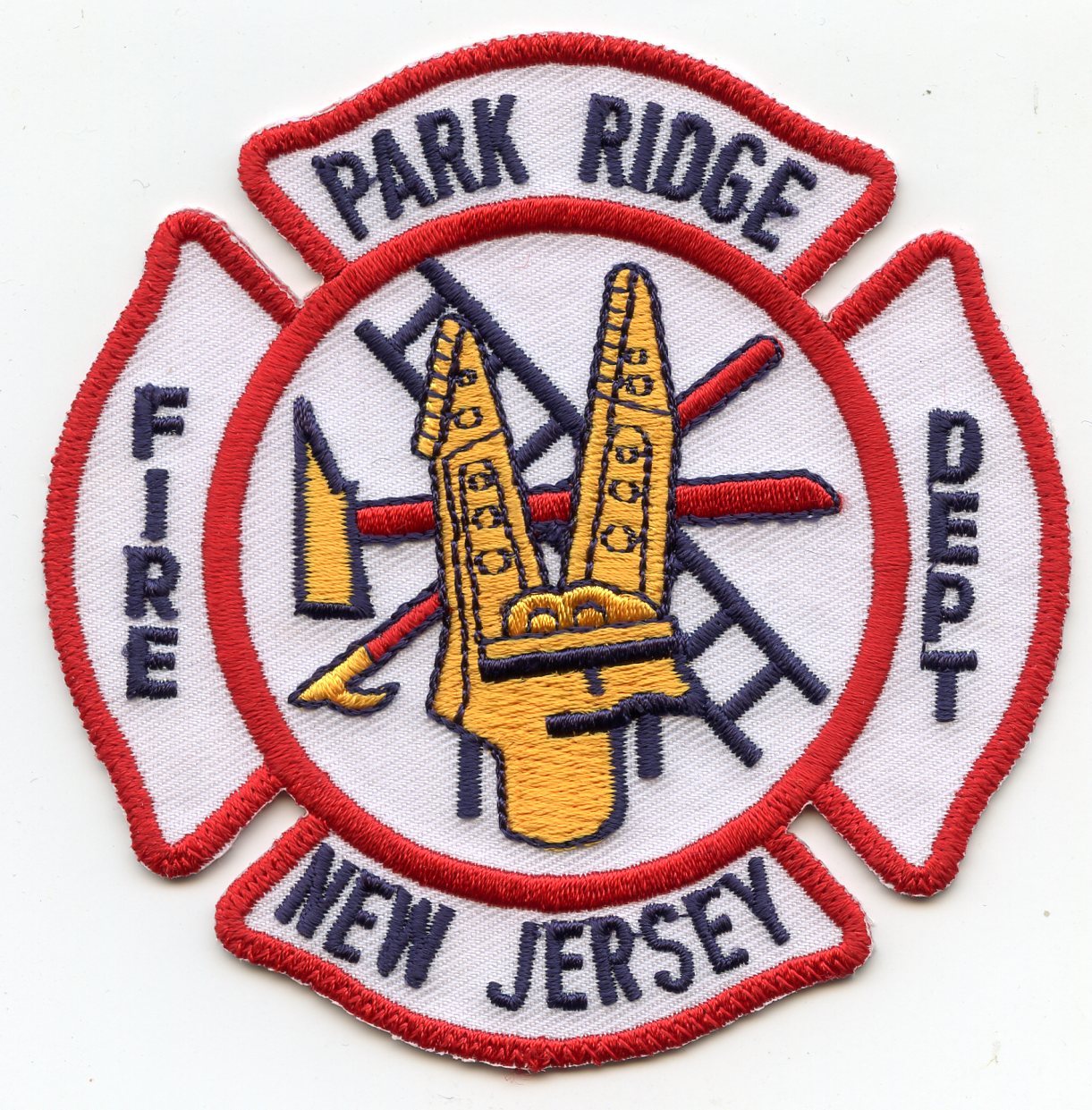 PARK RIDGE NEW JERSEY NJ FIRE PATCH