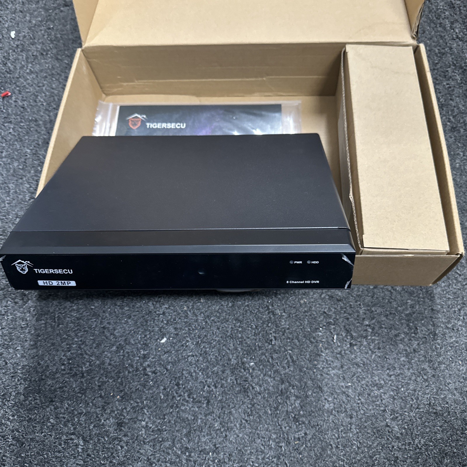 TigerSecuHD 2MP 8-Channel DVR (TS-302T08-1TB)