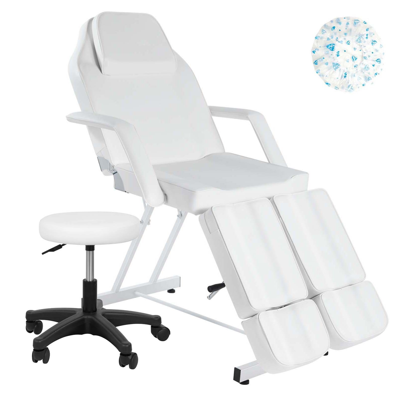OPEN BOX- 72 inch Facial Chair Adjustable Split Leg Tattoo Chair Beauty Bed
