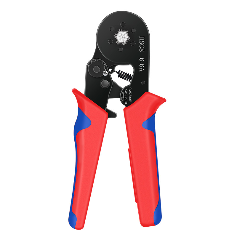 HSC86 - 4A+ Terminal + Multifunctional Wire Stripper Set, Cold - Press Terminal