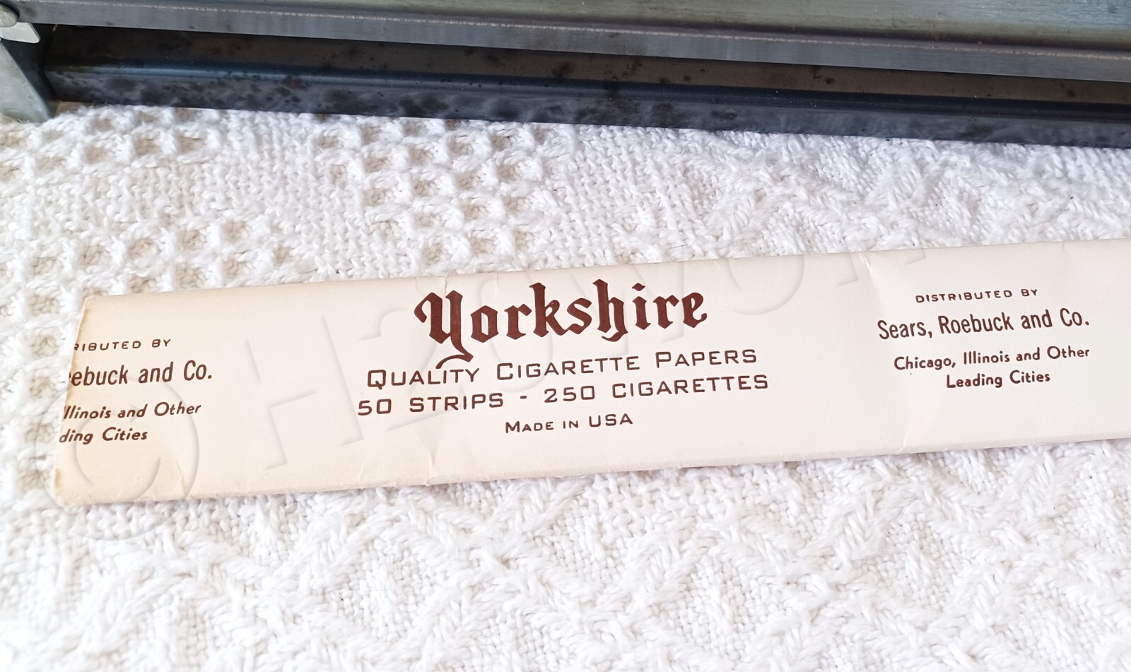 VTG V-Master Deluxe Cigarette Maker Rolling Machine, Orig Box, Papers & Instruct