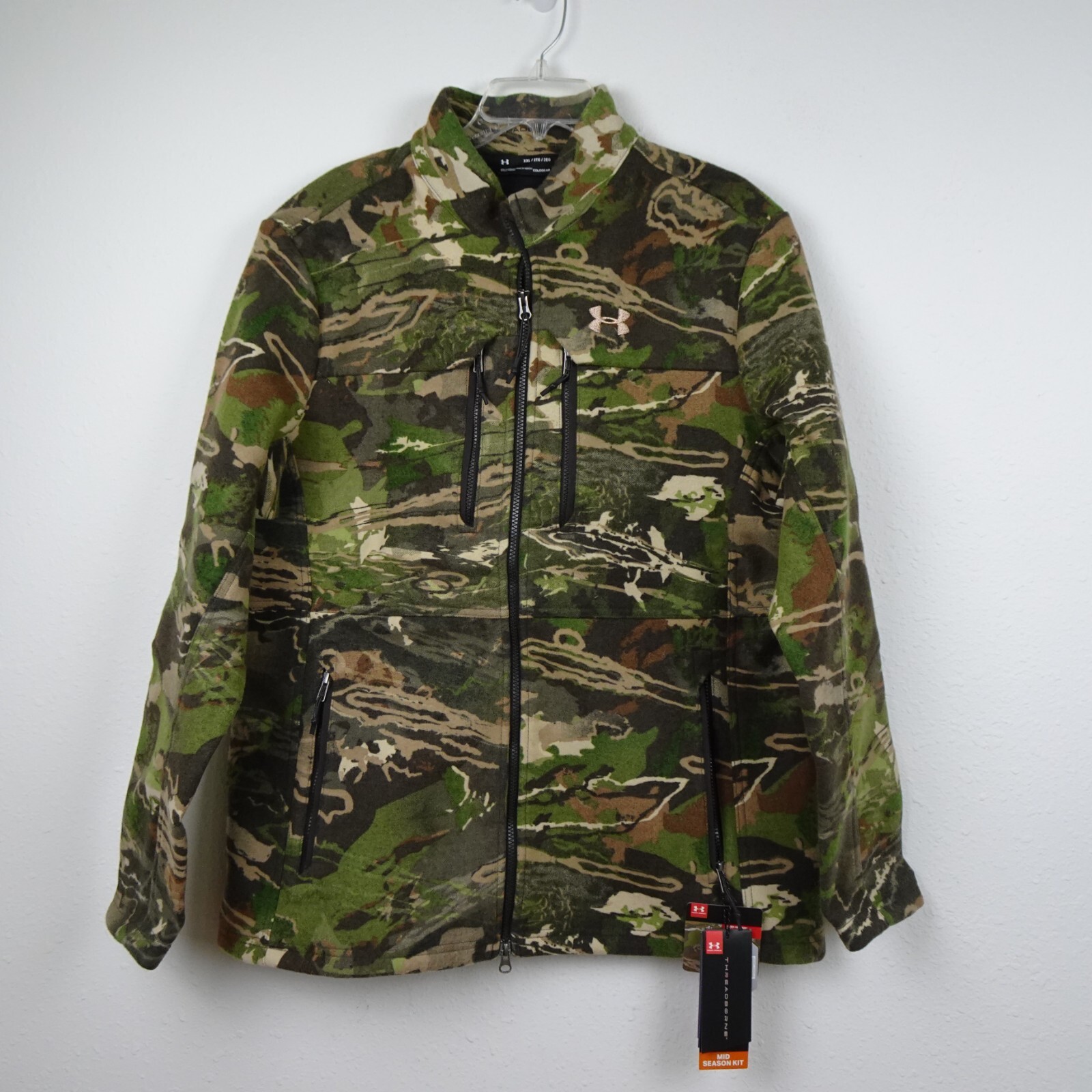 Under Armour UA Hunting Jacket Stealth Mid-Season Wool Scent Control Women 2XL