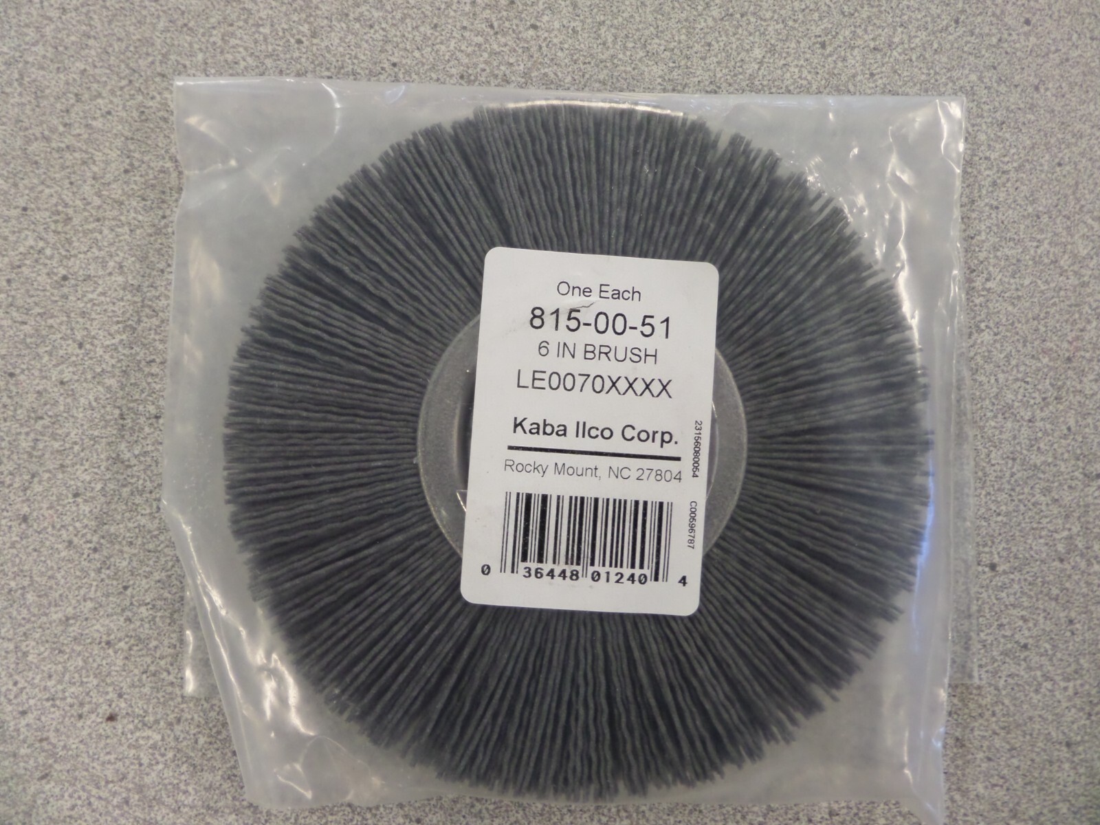 ILCO 815-00-51 6" NYLON GRINDER BRUSH