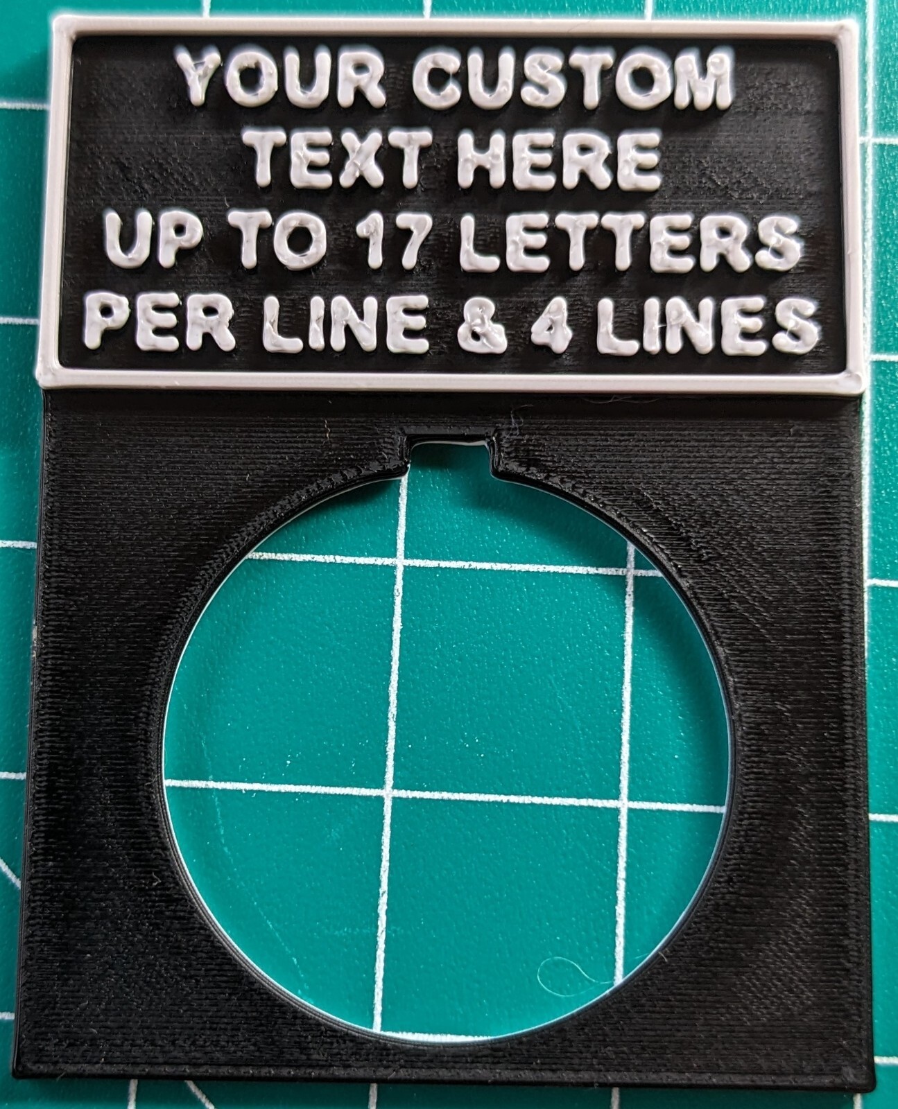 Custom Nameplates (Rockwell, Allen-Bradley) for selector switches, pilot lights