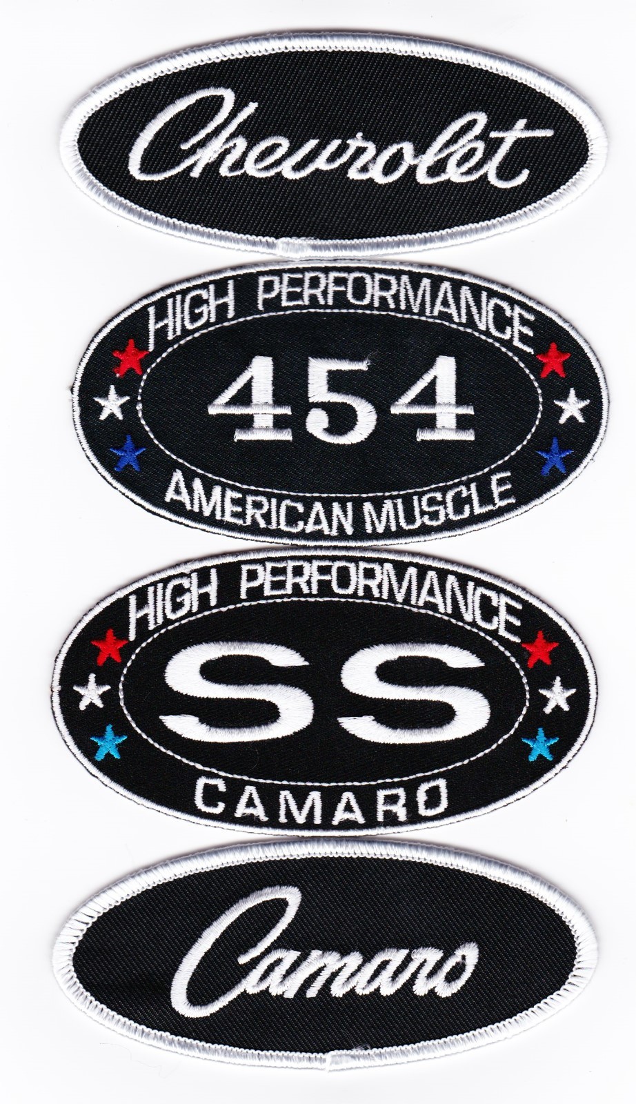 CHEVY 454 SS CAMARO SEW/IRON ON PATCH EMBLEM BADGE EMBROIDERED