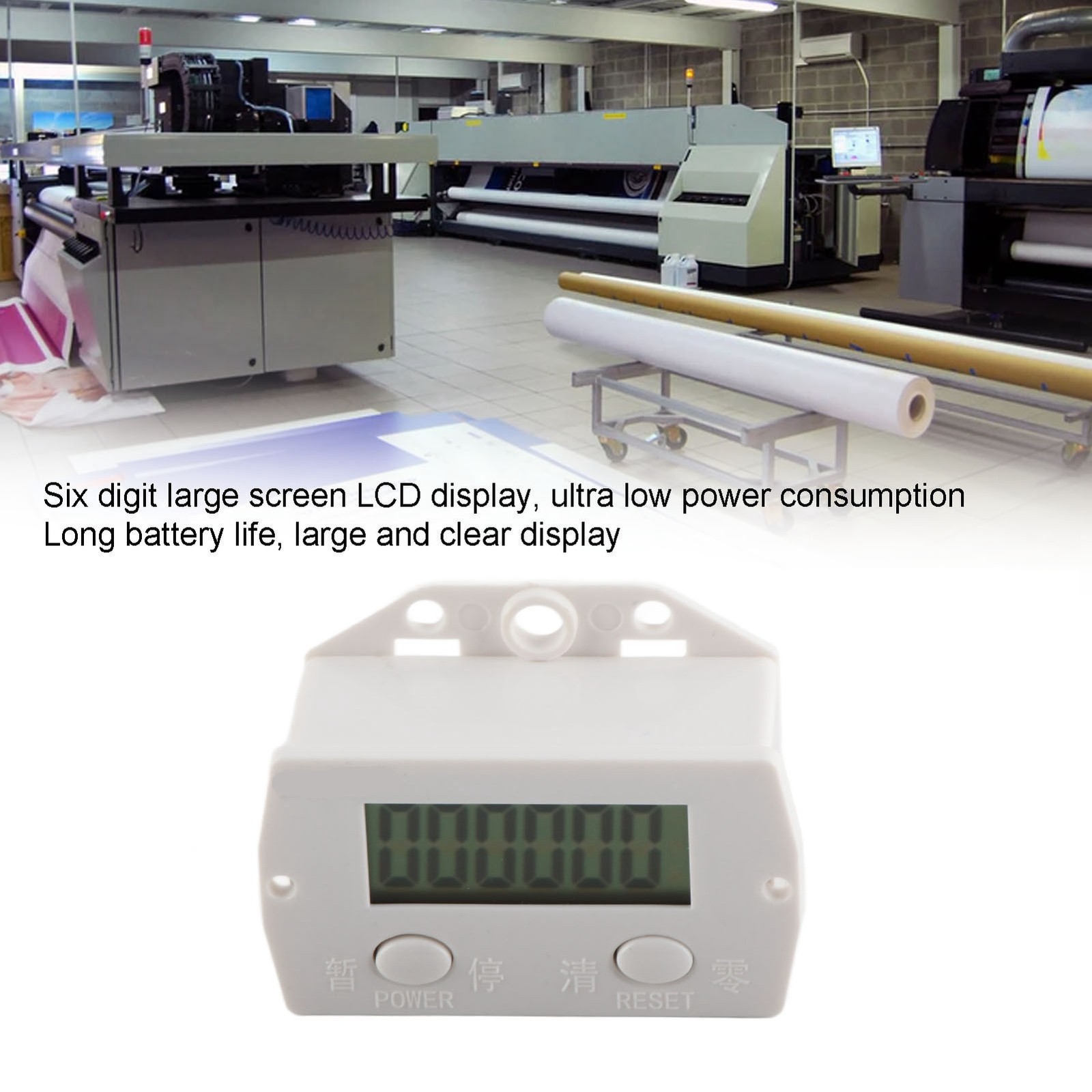 Digital Counter For Knitting Machine Electronic 0‑999999 Digit With Magnetic
