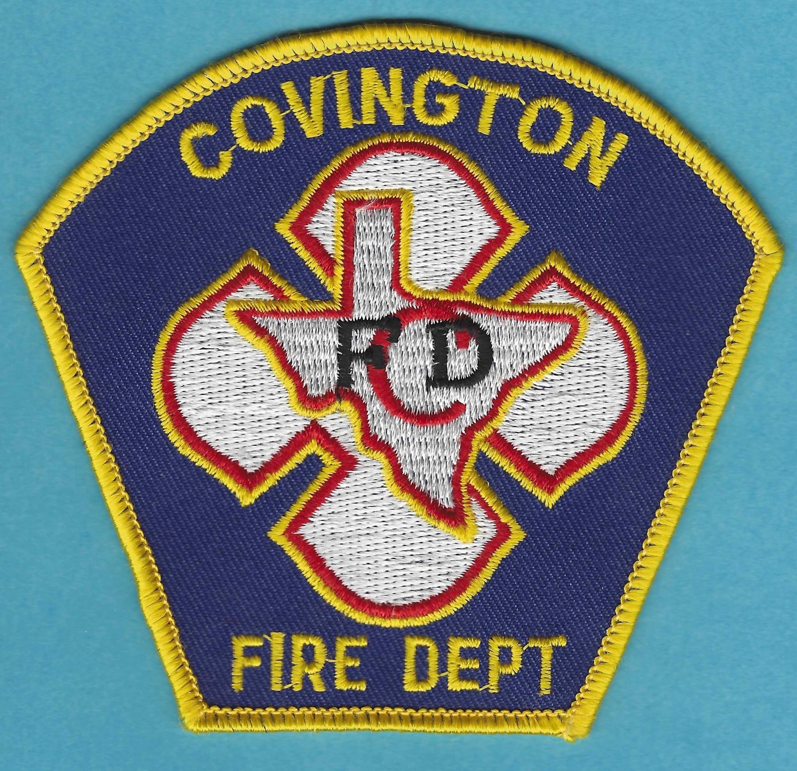 COVINGTON TEXAS FIRE RESCUE PATCH