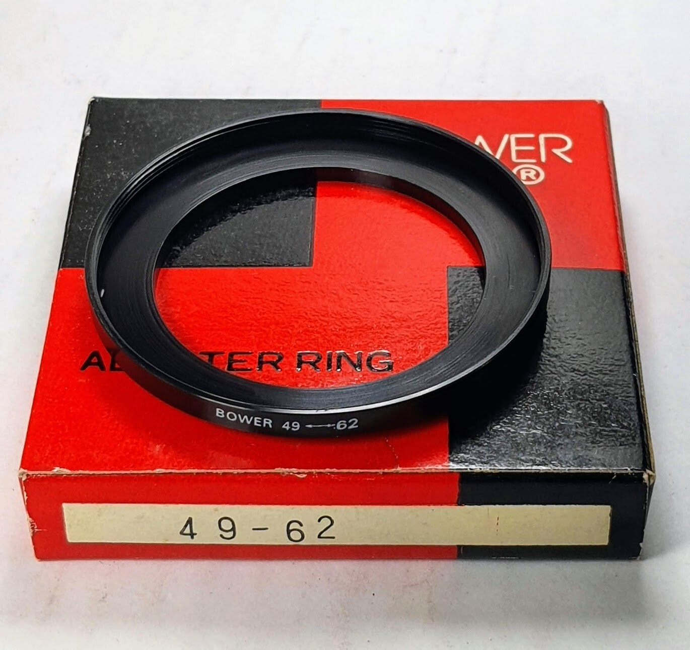 49-62mm Metal Step Up Lens Filter Converter Adapter Ring 49mm-62mm  49-62 Bower