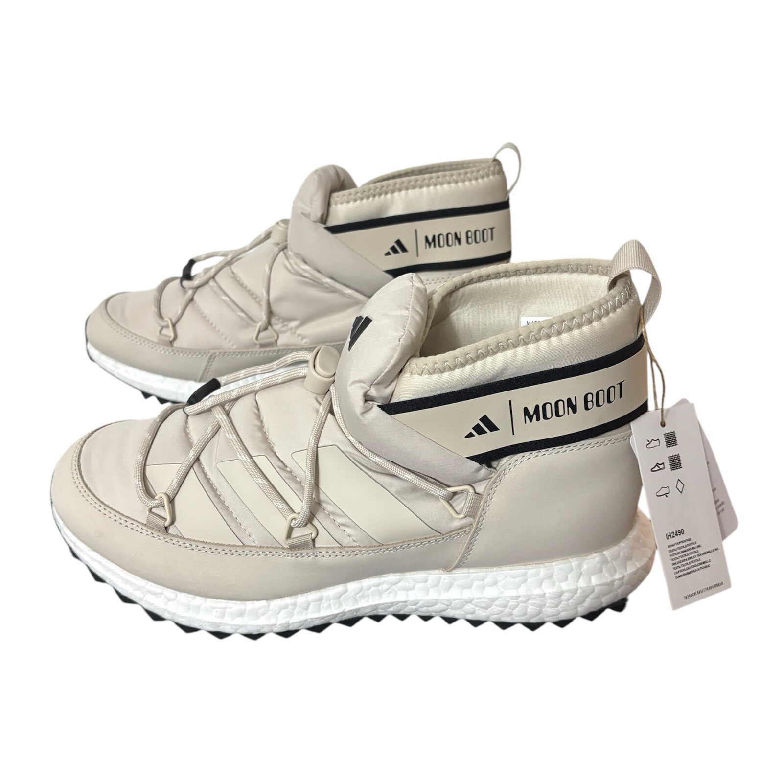 [IH2490] Adidas x Moon Boost UltraBoot Low “Clear Brown” Men’s Shoes