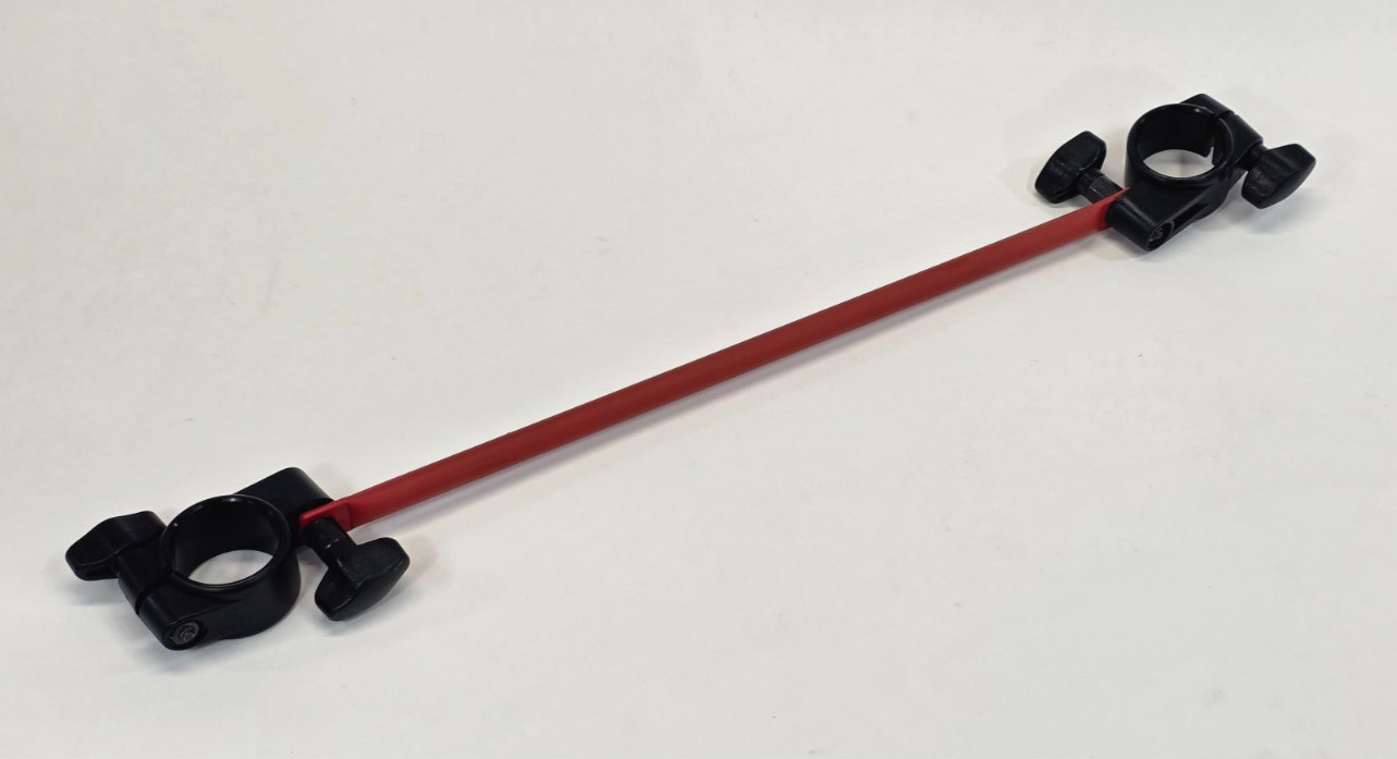 Yamaha DTX Drum Rack Leg Support Brace for 1.5" Racks -Red