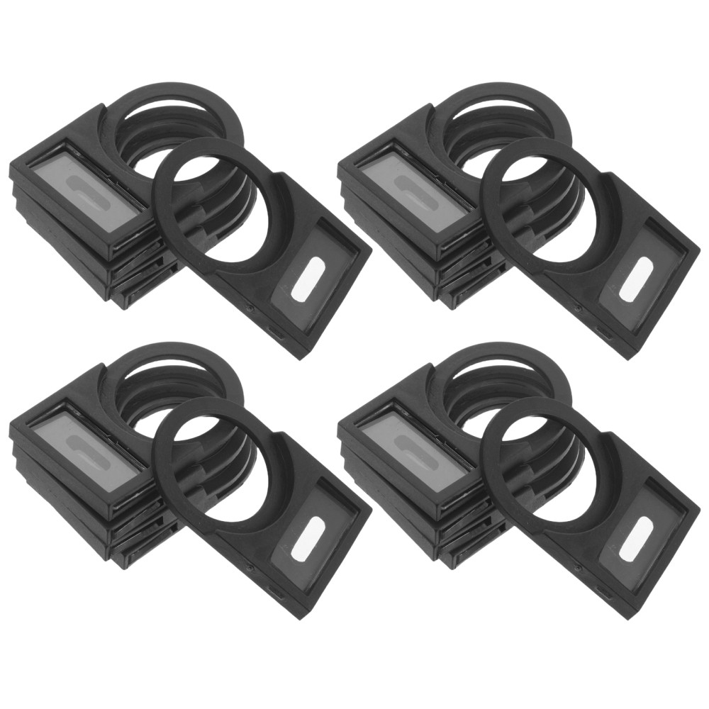 100 Pcs Distribution Accessories Button Switch Notice Sign