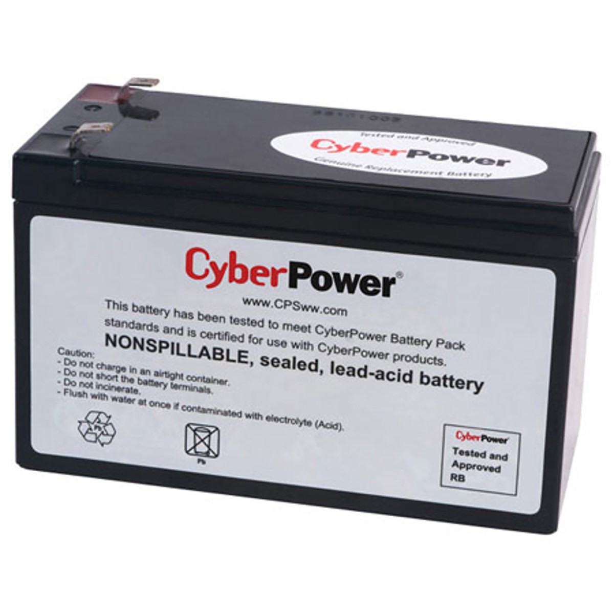 CyberPower RB1290 Replacement Battery
