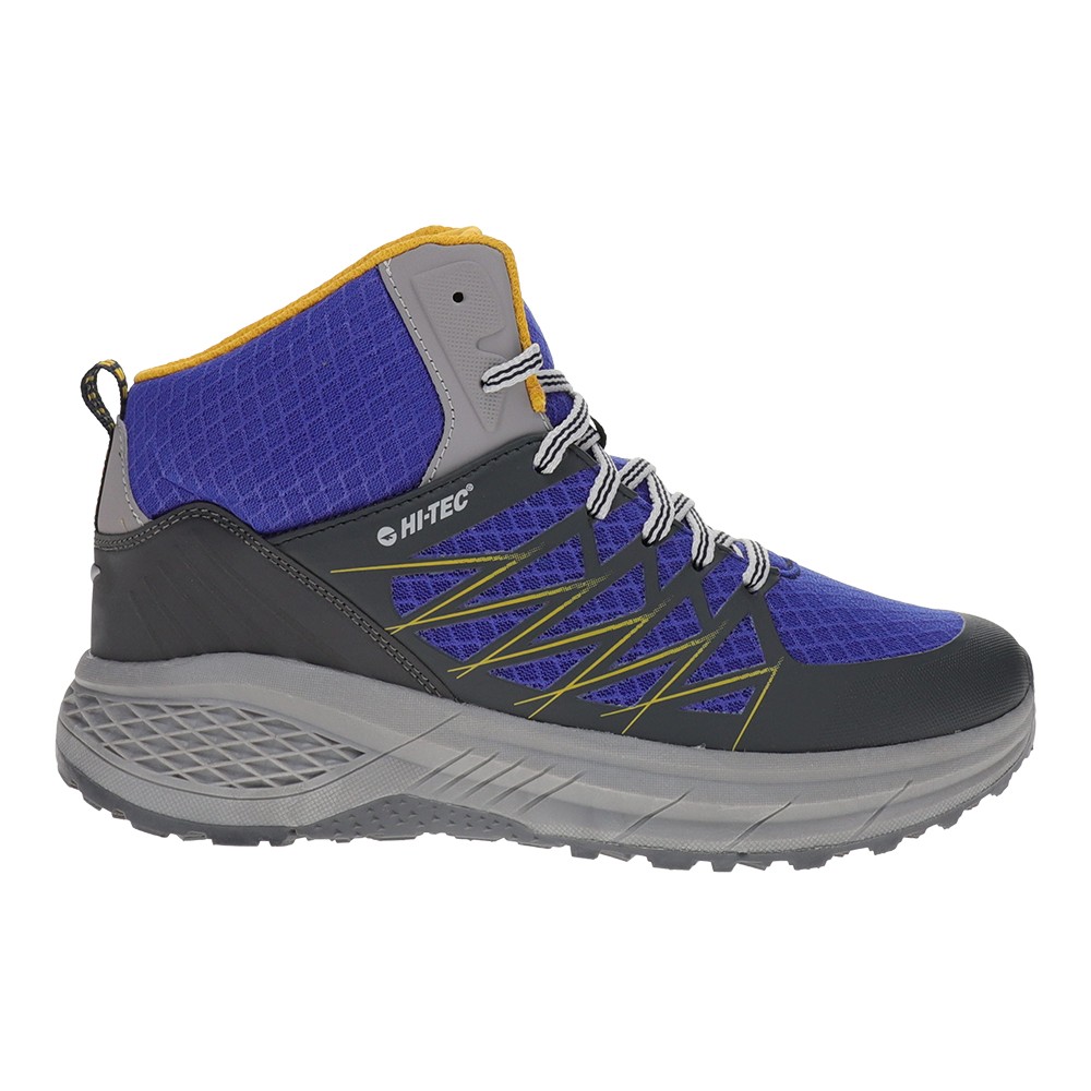 Hi-Tec Demolisher Mid Hiking  Mens Black, Blue Casual Boots CH80046M-DM