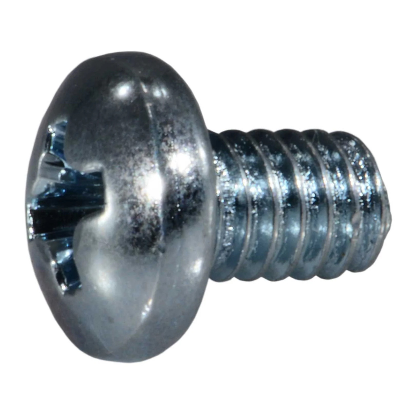 #8-32 x 1/4" Zinc Phillips Pan Head Machine Screws (100 pcs.)