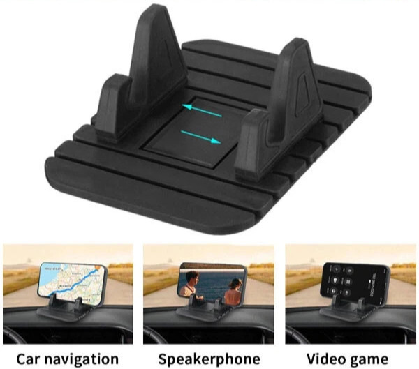 Car Anti-Slip Dashboard Rubber Mat Mount Holder Pad Stand for Mobile Phone GPS