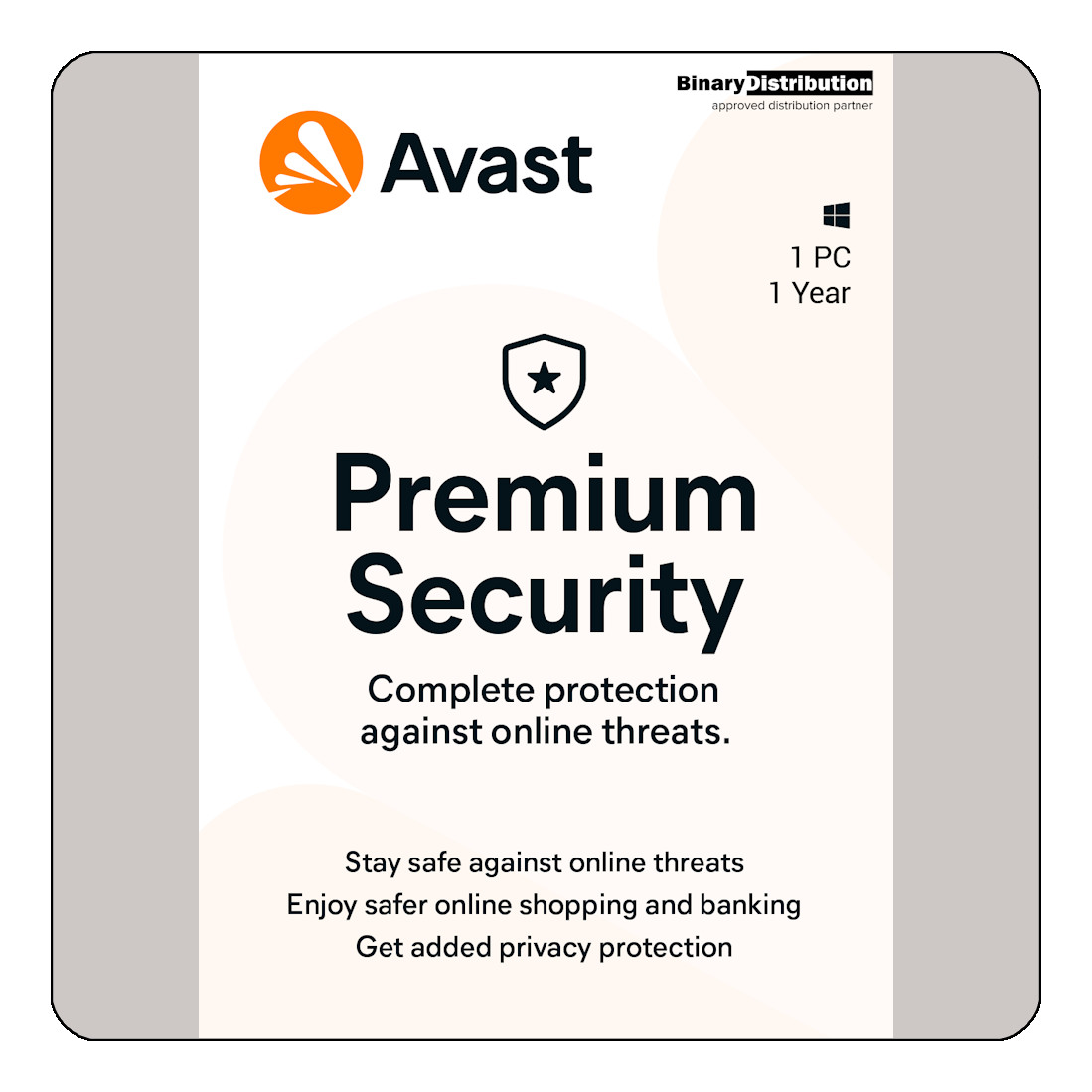 Avast Premium Security 2026 - 1 PC - 1 Year - Antivirus [Download]