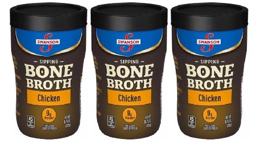 Swanson Sipping Bone Broth Chicken 3 Pack