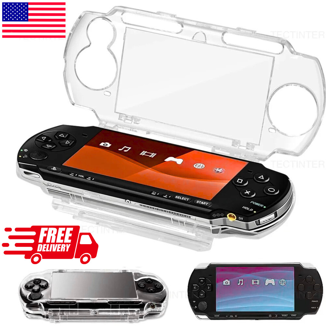 Clear Anti-dust Hard Skin Case Protecter cover for sony PSP 2000 30000 Console
