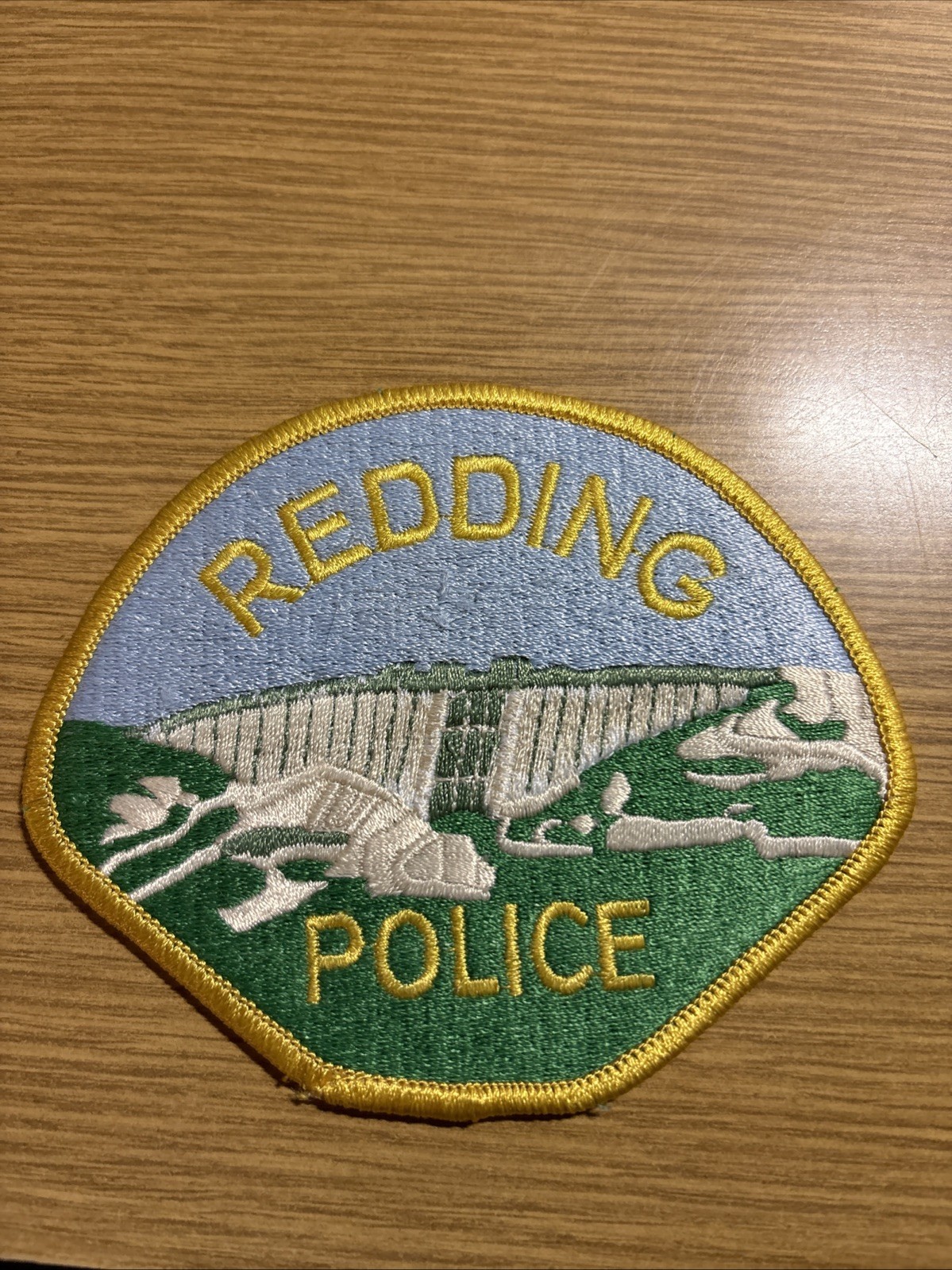 Redding California Police Department Patch-Historical Memorabilia