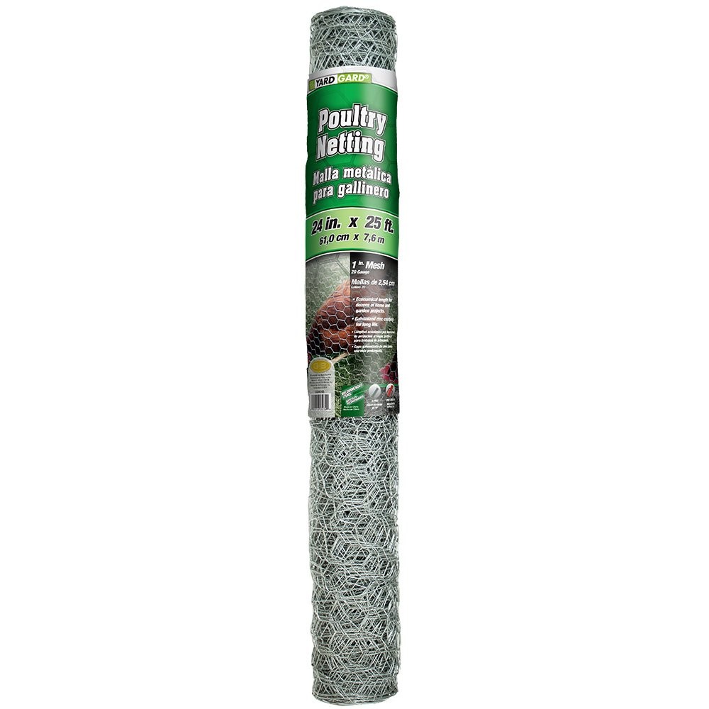 308404B Fence, 25 Foot, Color - Galvanized