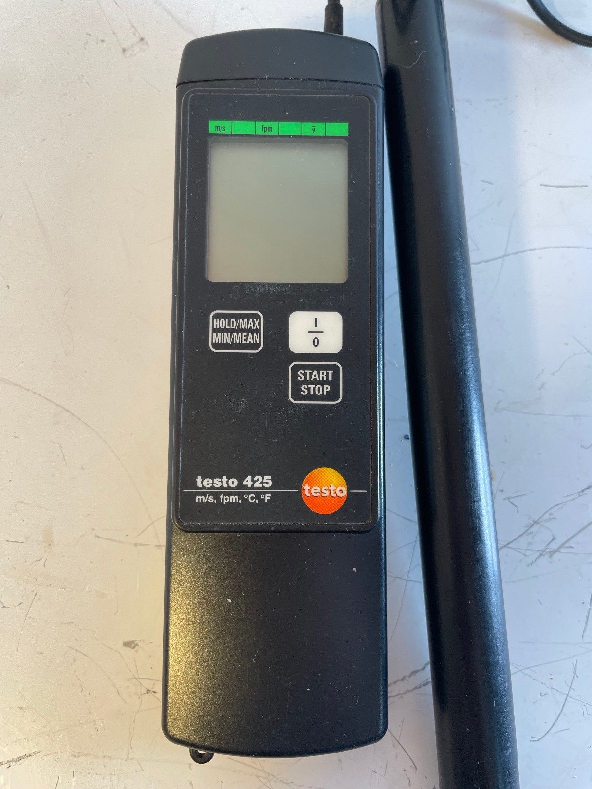 Testo 425 Digital Hot Wire Anemometer