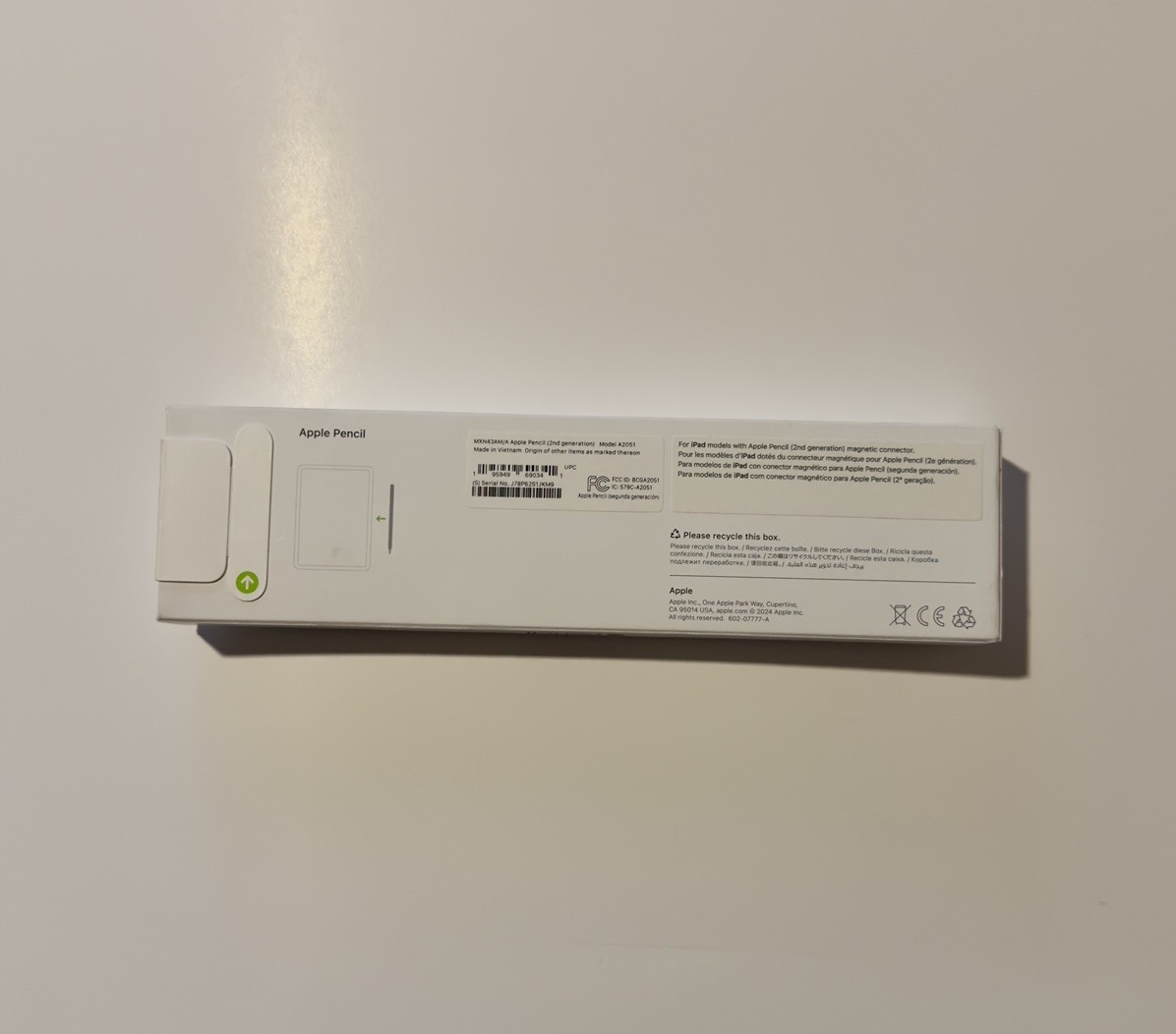 Apple Pencil 2nd Gen A2051 - New, Sealed