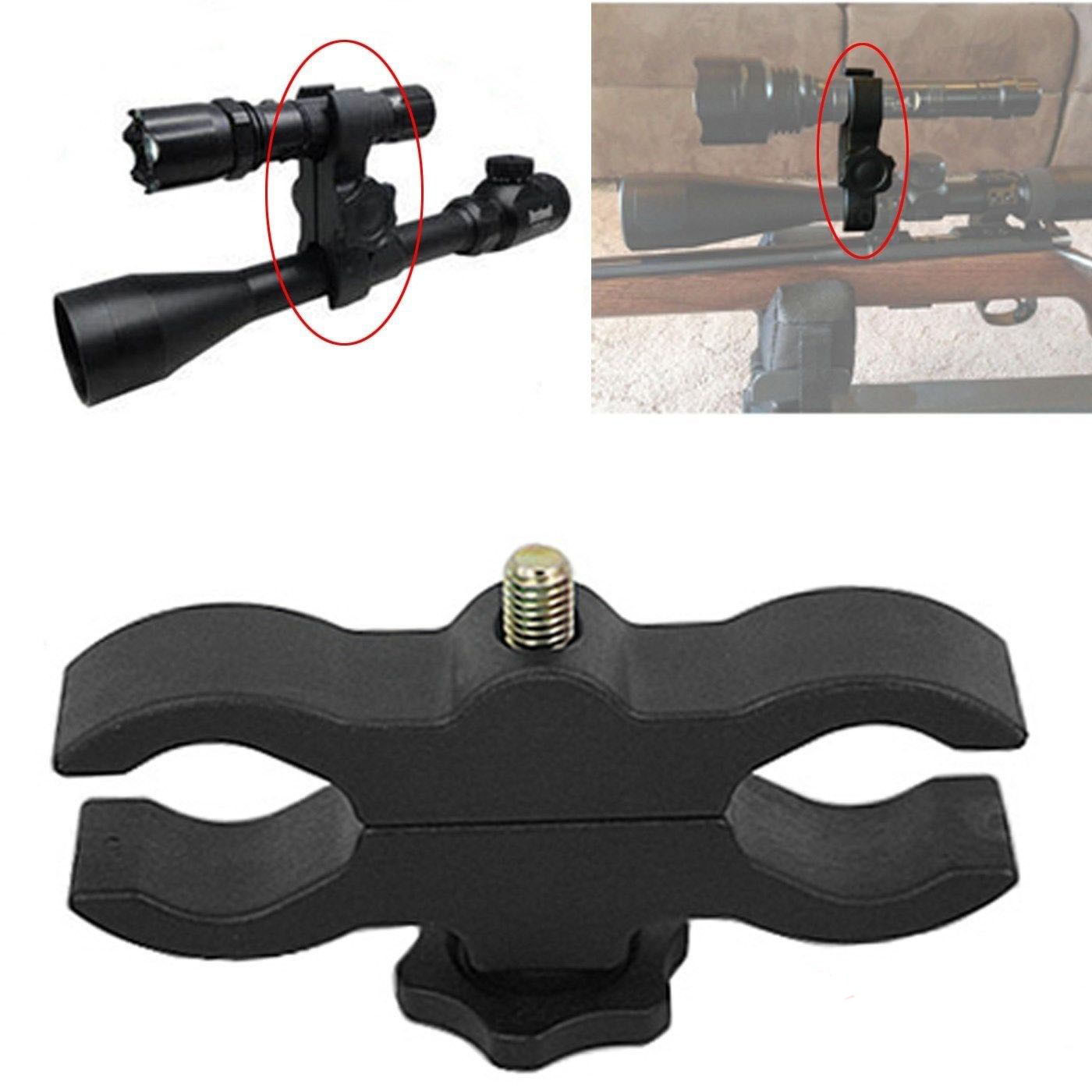 Adjustable Barrel Mount Scope Holder for IR Flashlight Torch/Telescope Sight
