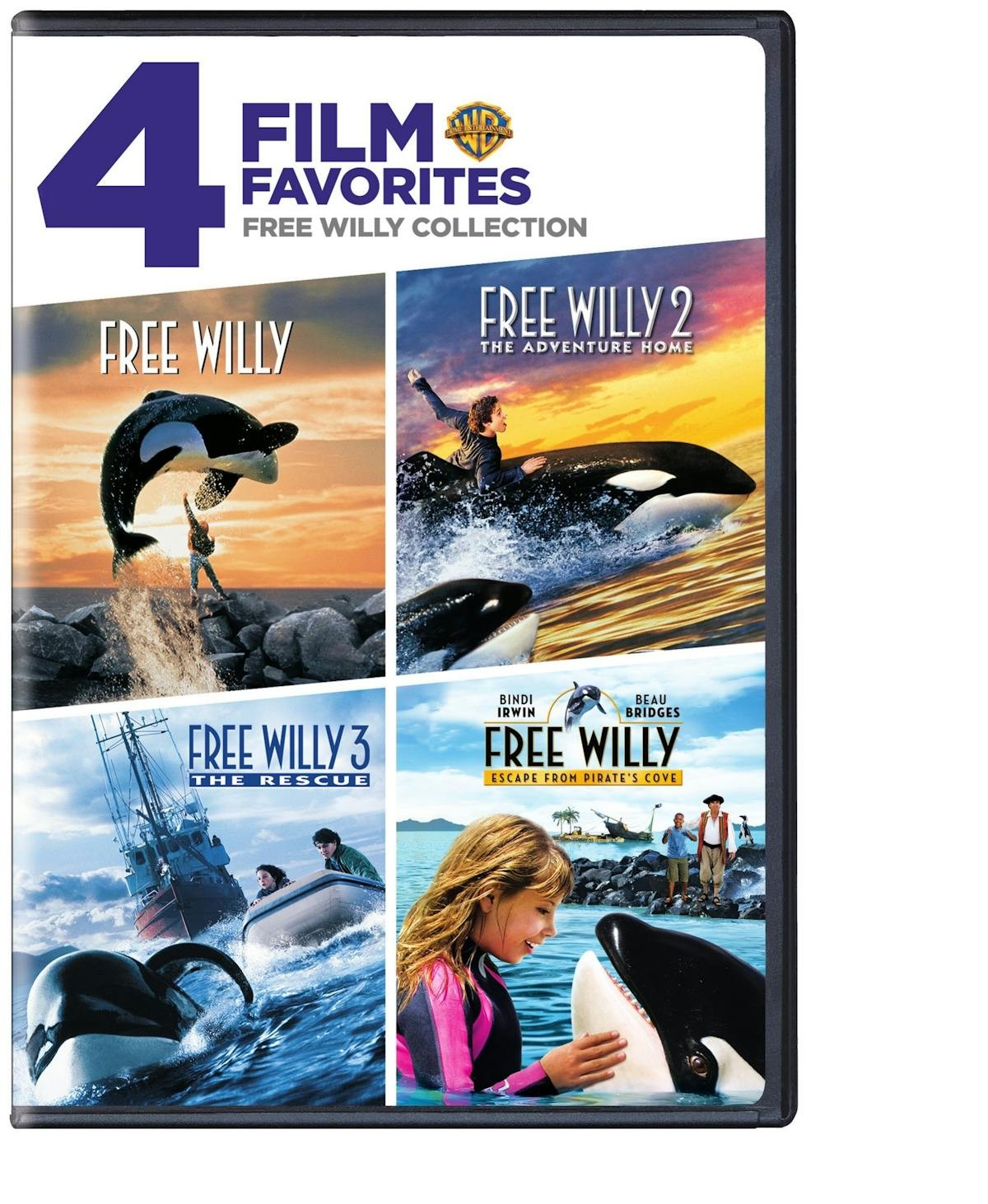 Free Willy 1-4 DVD NEW