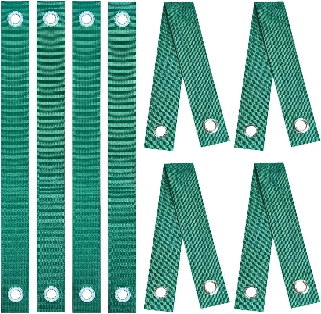 Durable 8-Pack Tree Support Straps for Newly Planted Trees and Storm Safety