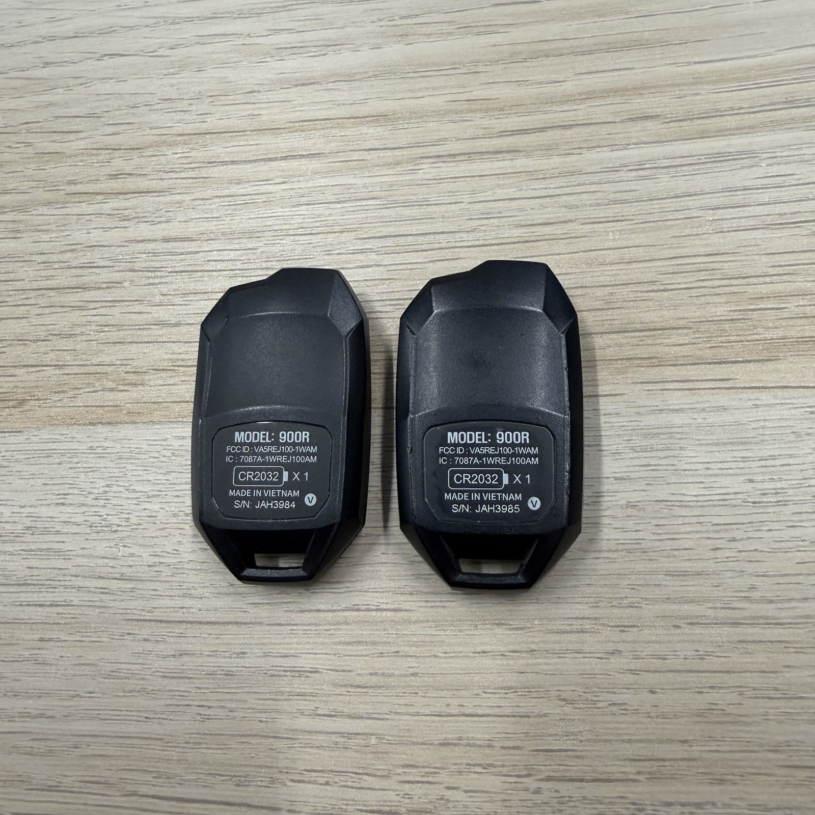 2x Compustar 900R Remote Start Keyless System Transmitter 1 Way