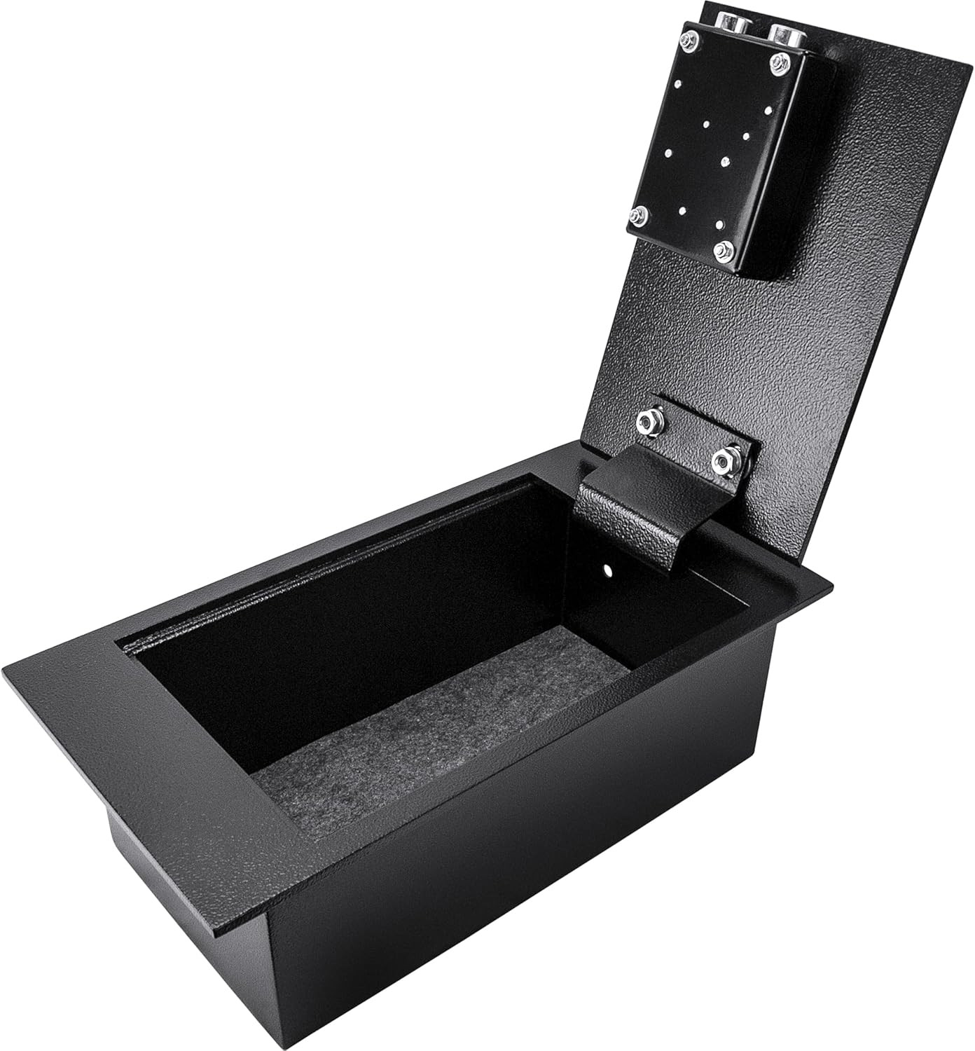 0.22 Cu. Ft. Hidden Floor Safe with Key Lock – Solid Steel Construction, Conceal