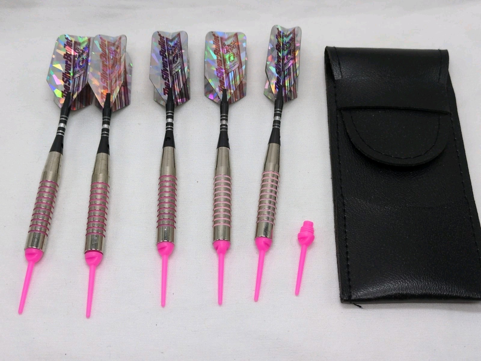 (5) IBM Soft Tip Darts With Case