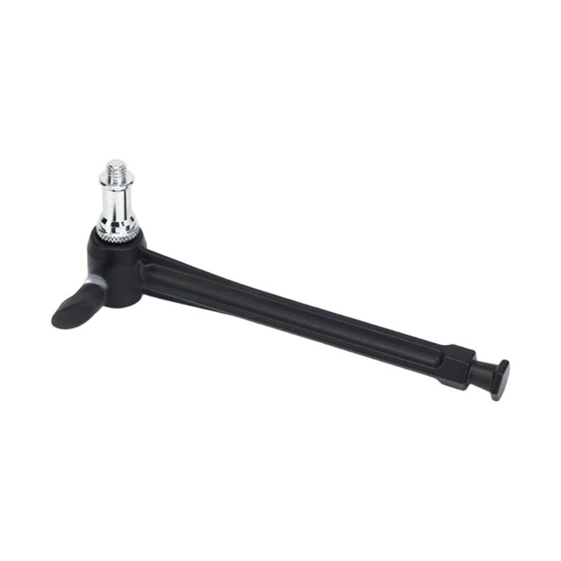 Quick Setups Hexagonal Clamp Arm With Adjustable Extension Rod For Studio Light