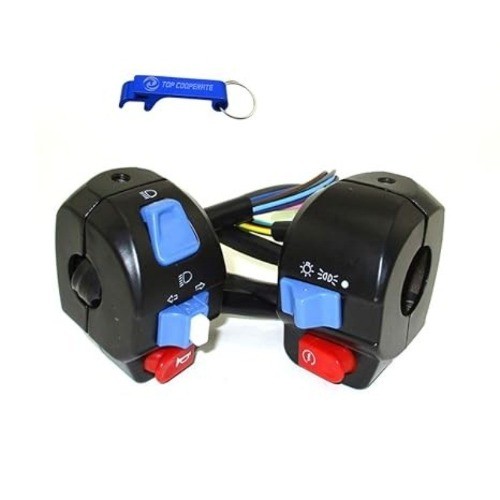 Aluminum 7/8'' 22mm Left Right Handle Switch Control Assembly Set for 50cc 125cc