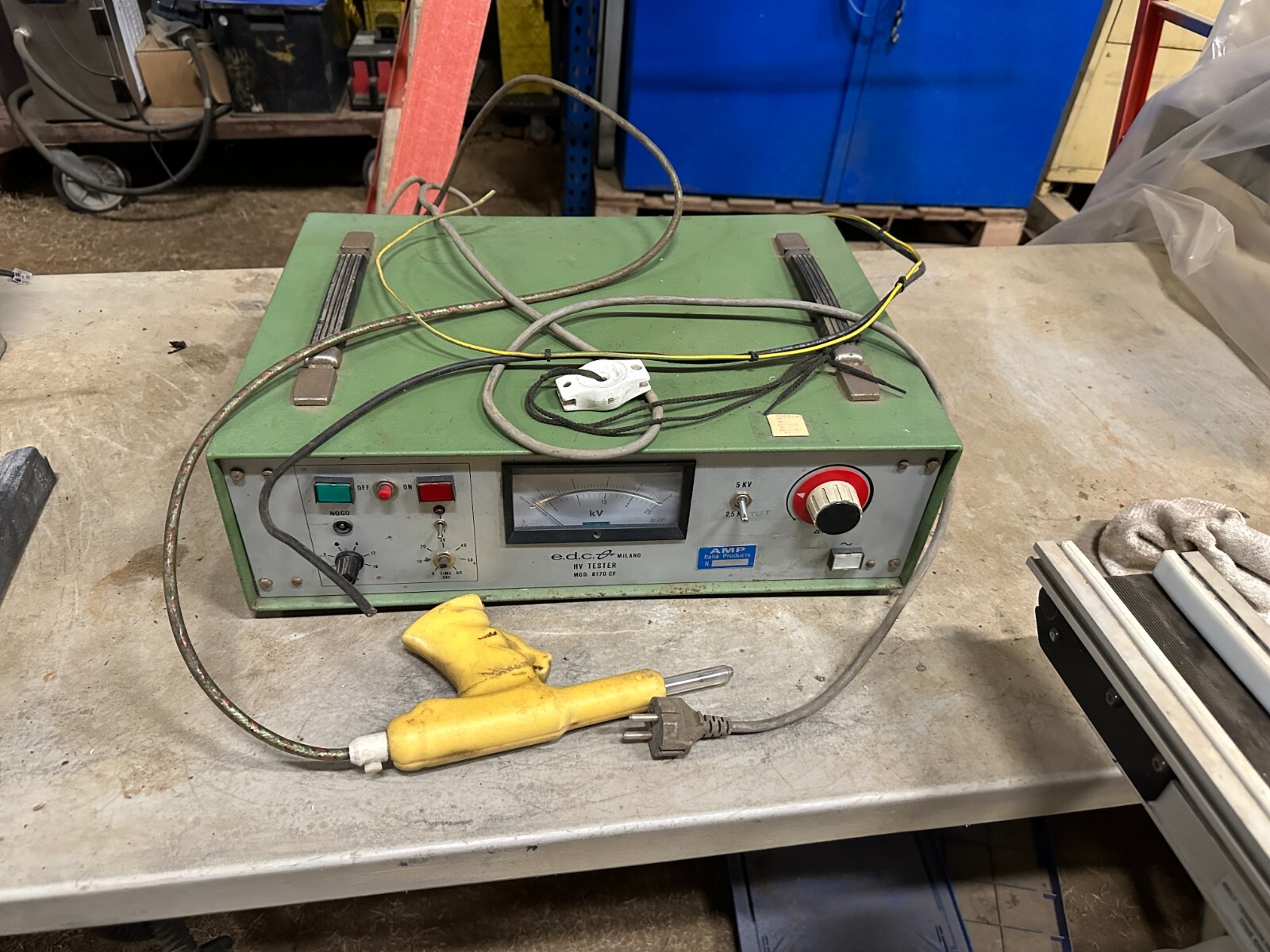 E.D.C. HV Tester Model 8170 CF w/Probe - PARTS ONLY